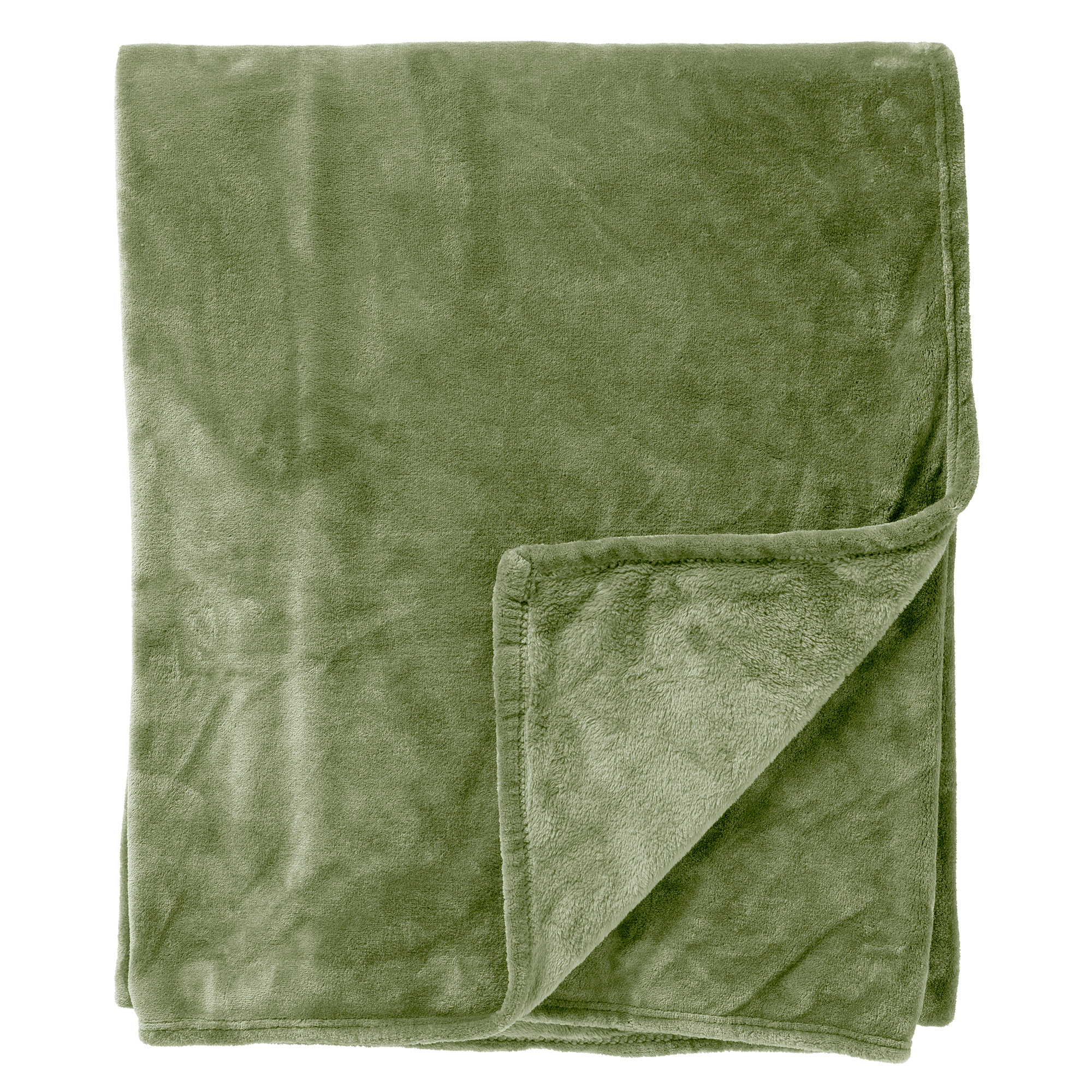 Marlon 240x260cm Matt Green Bed Cover Gift