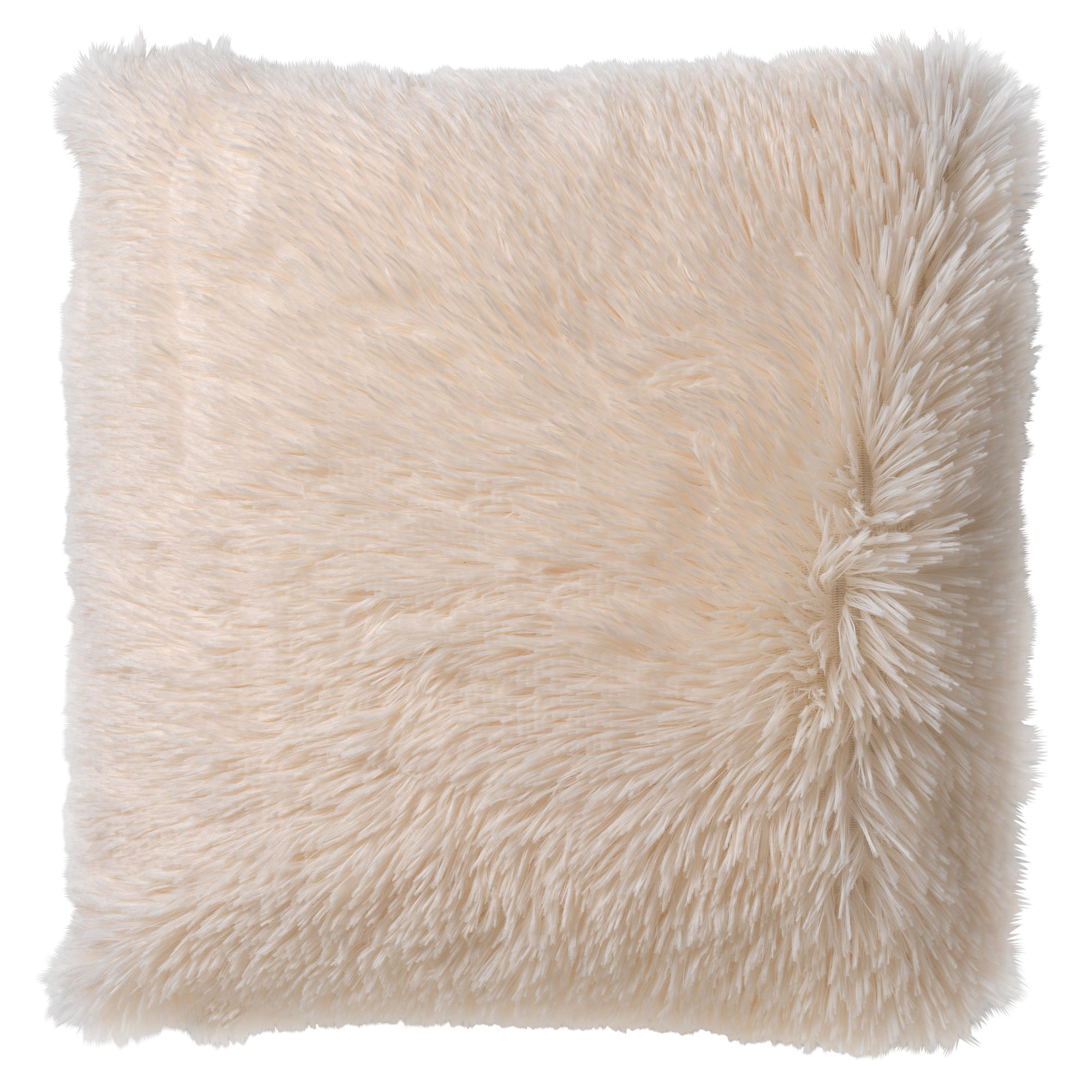 Fluffy 45x45cm Snow White Cushion Cover Gift