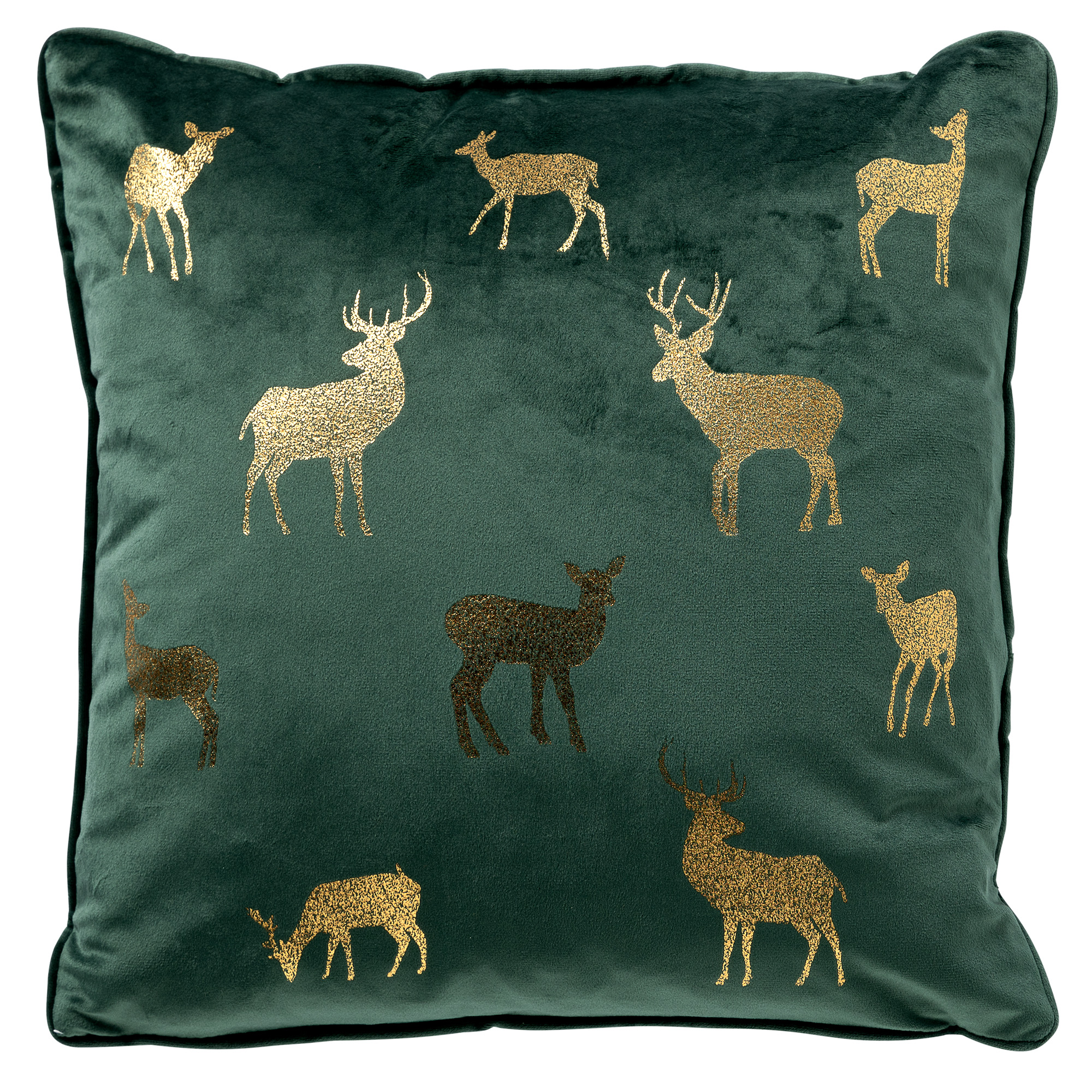 Kh Deer 45x45cm Cm Mountain View Cushion Cover Gift