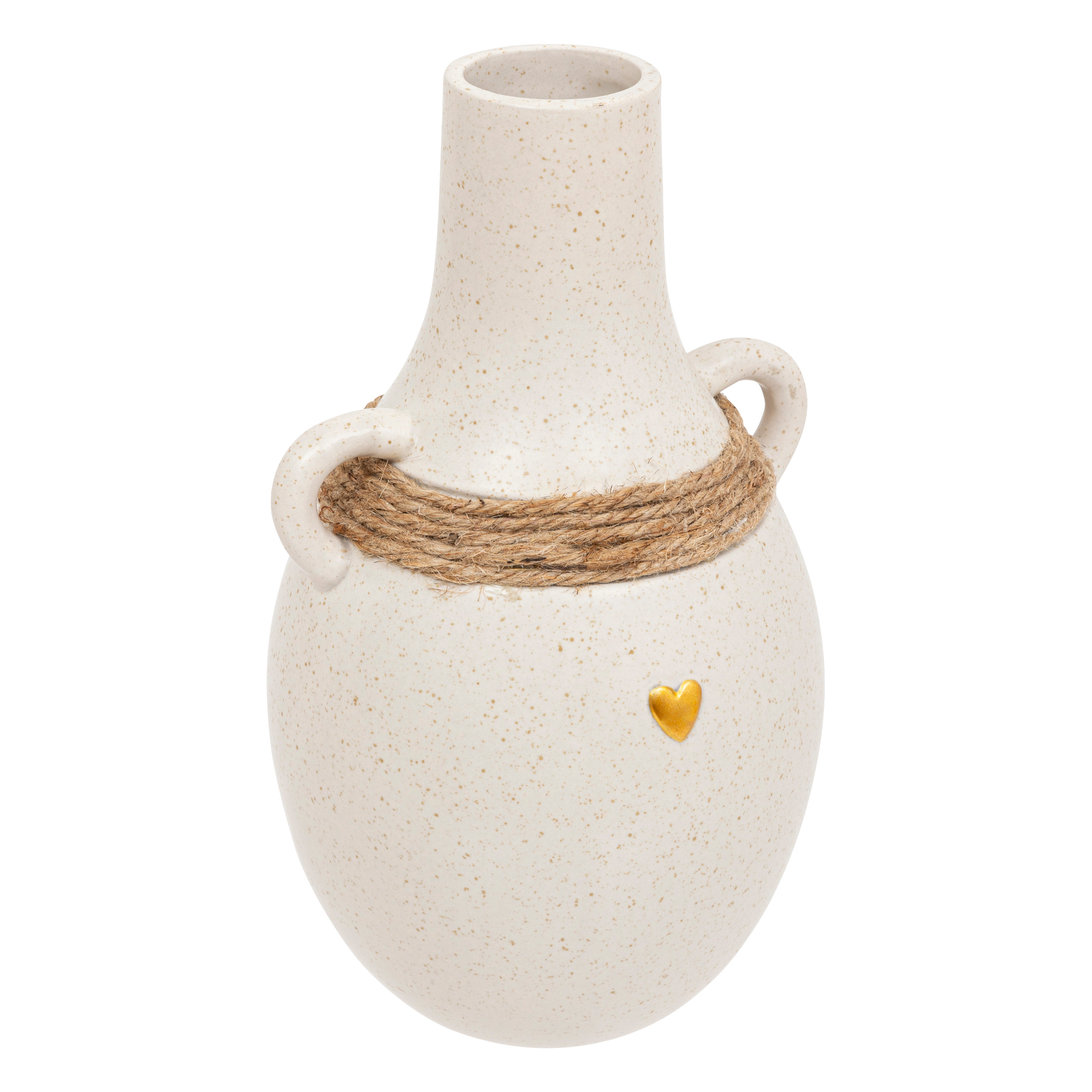 Aw24 Ceramic Vase With String H22cm Gift