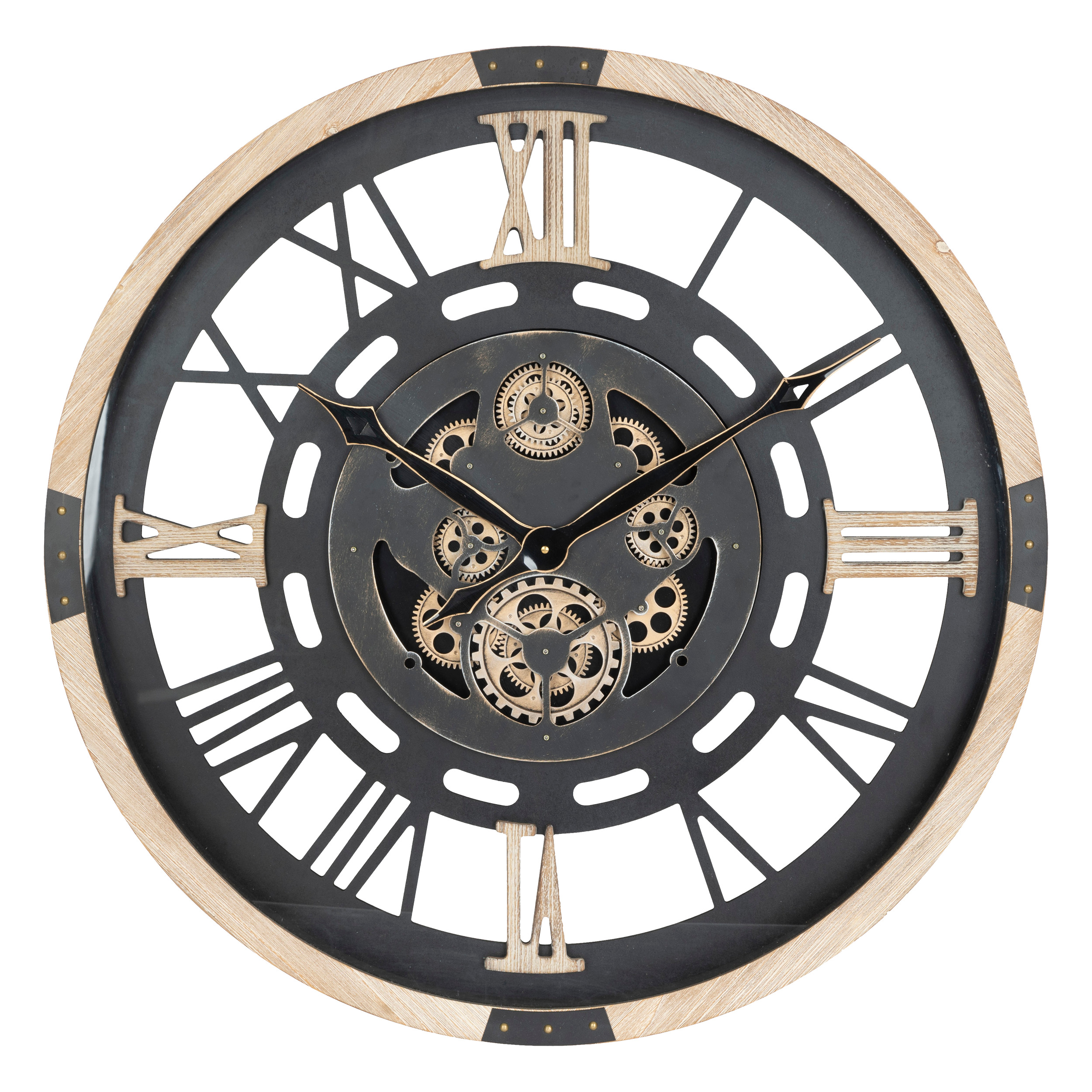 Aw24 Mdf Clock Meca Kent D80cm Gift
