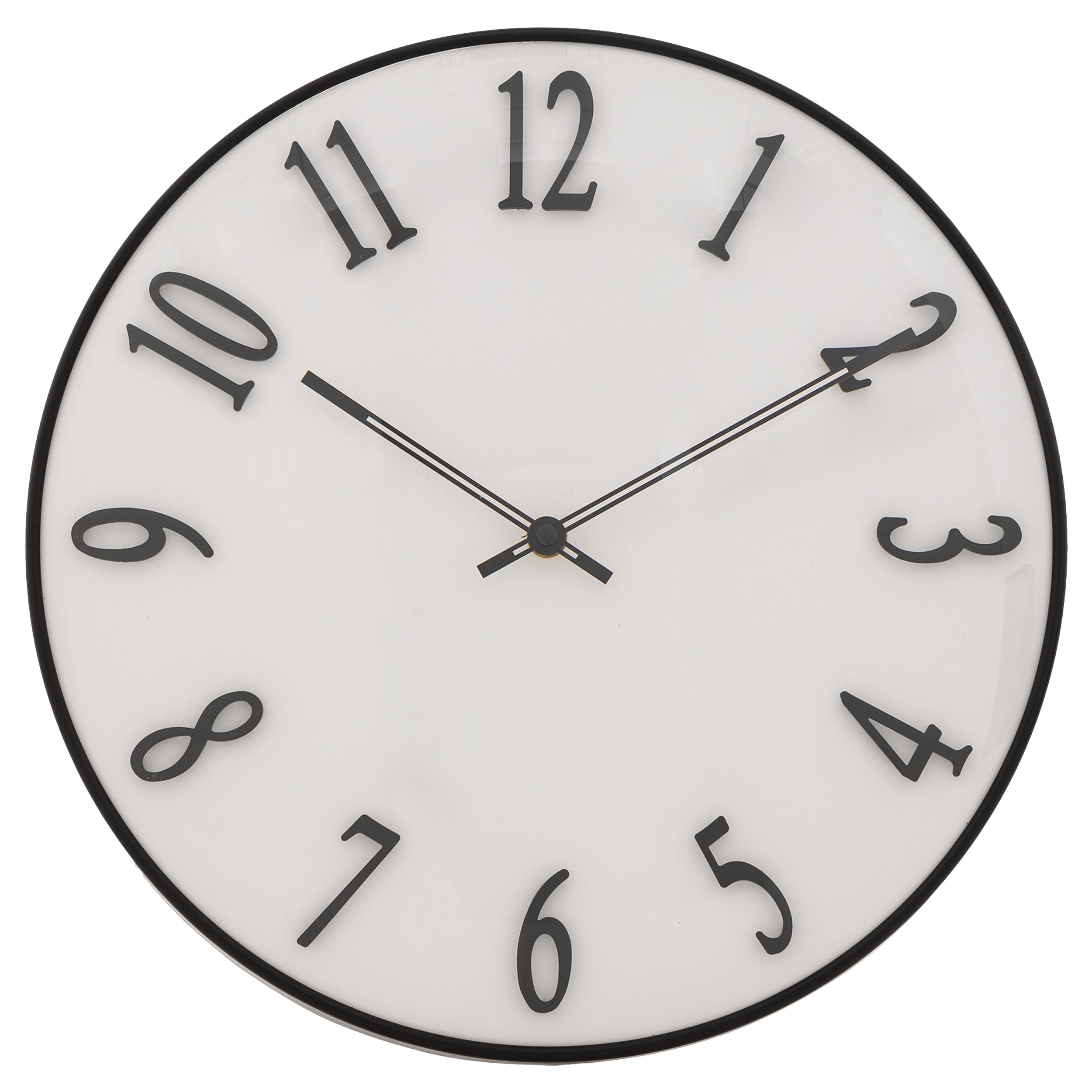 Aw24 Edgar Clock Plastic 3d D35cm Gift