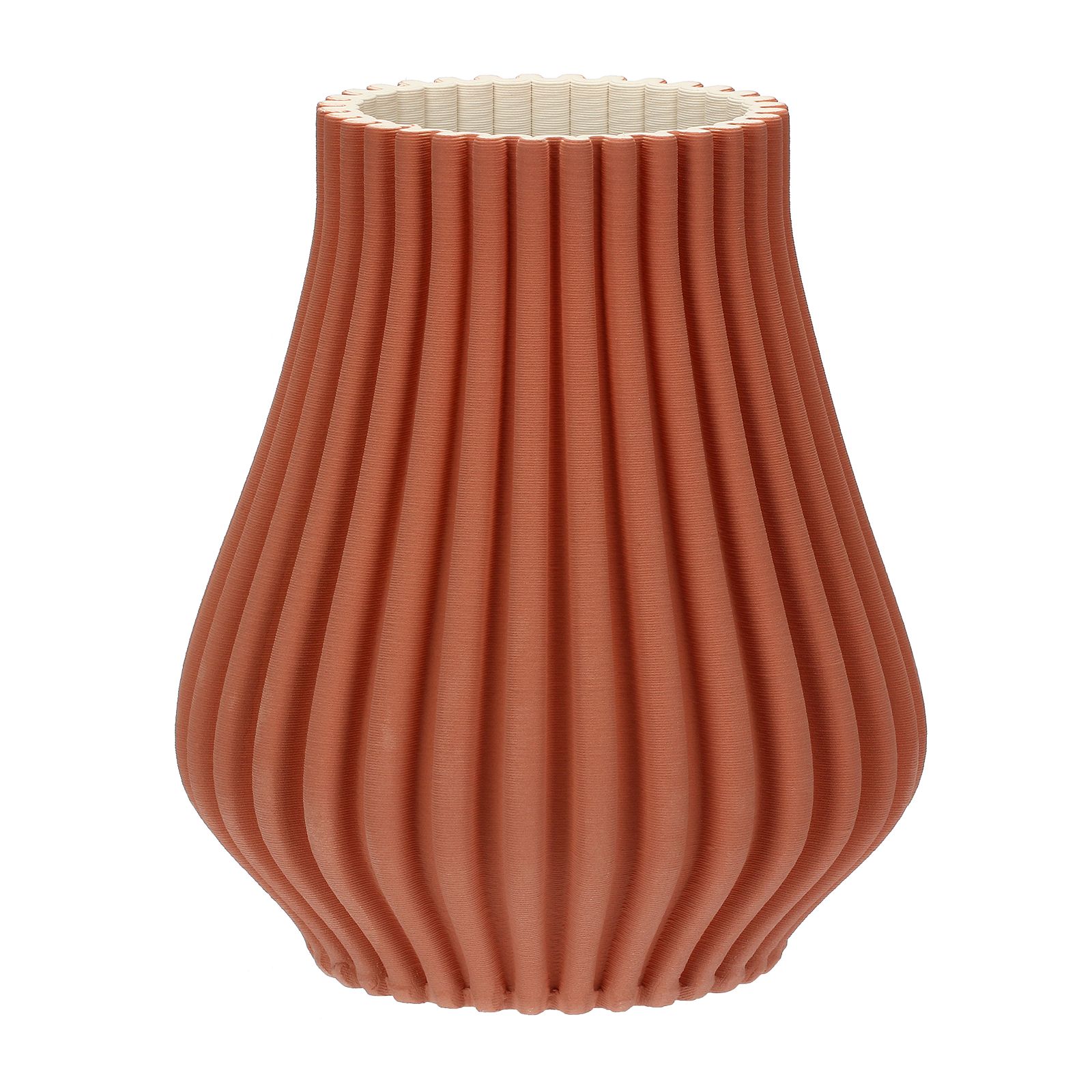 Linen Deco Vase Coral Gift