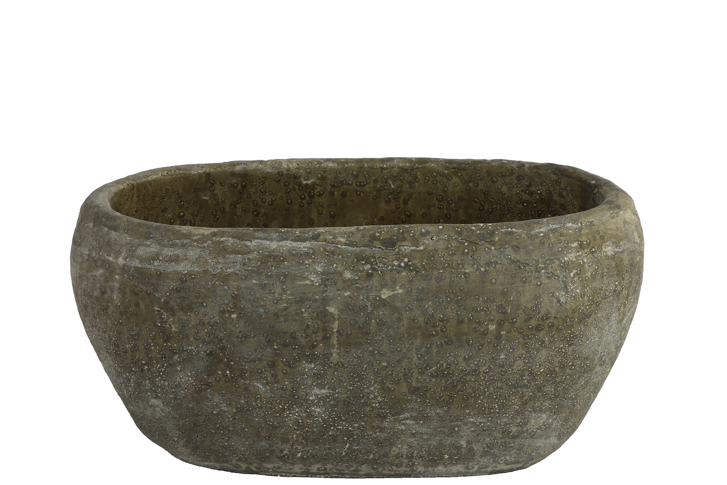 Flowerpot Ov-wide Arjan S Grey Gift