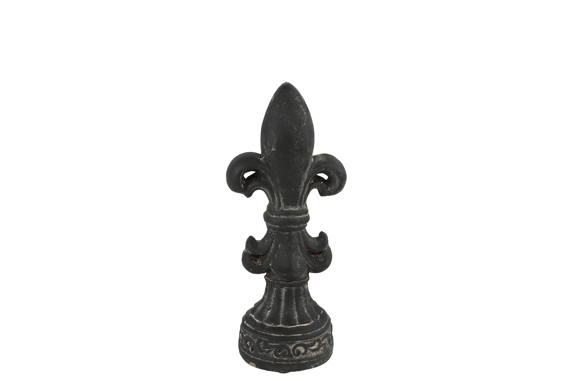 Ornament Fleur-de-lis Aline S Black Gift