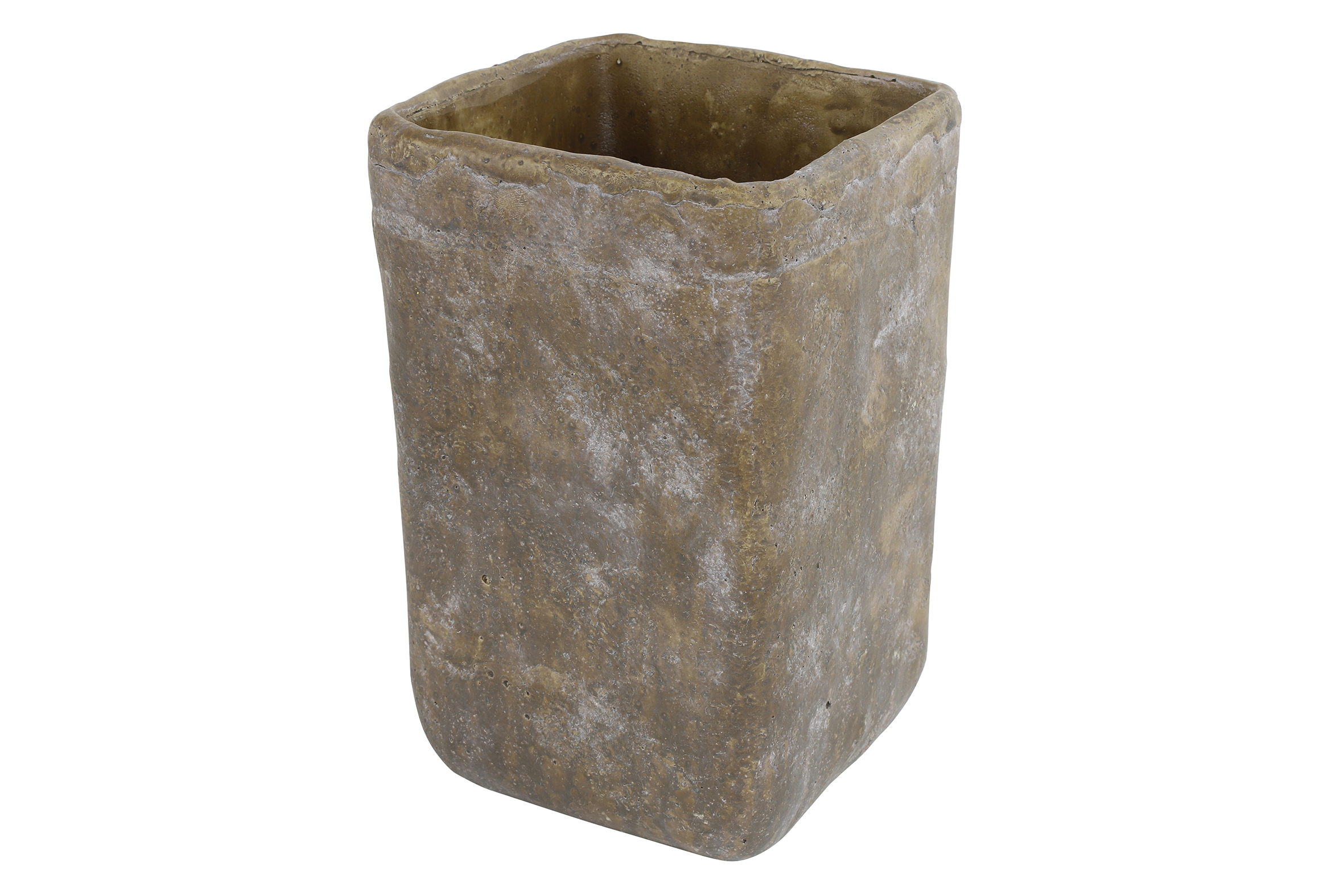 Flowerpot High Sq Anton L Grey Gift