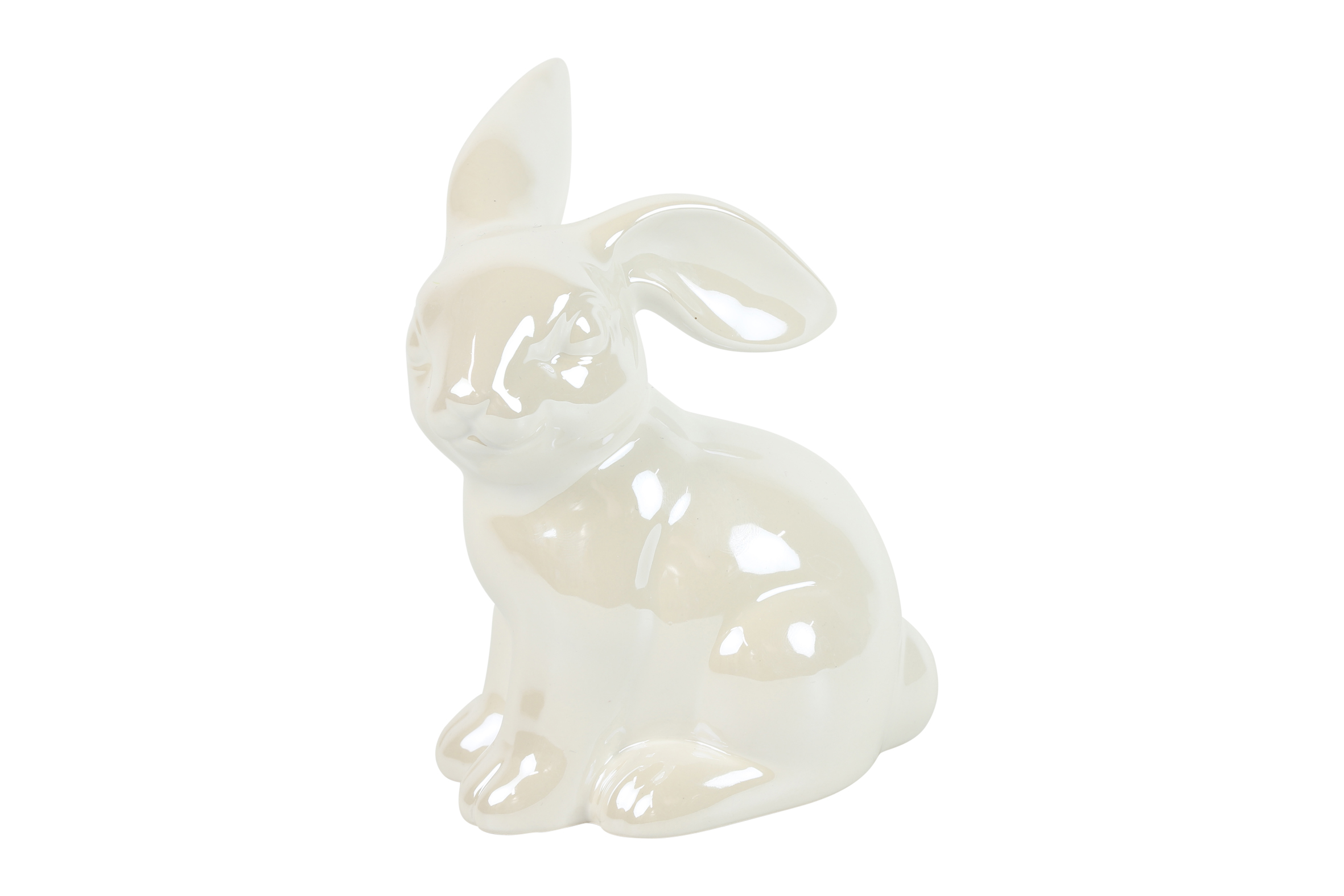 Hare Sitting Aurora S White Gift