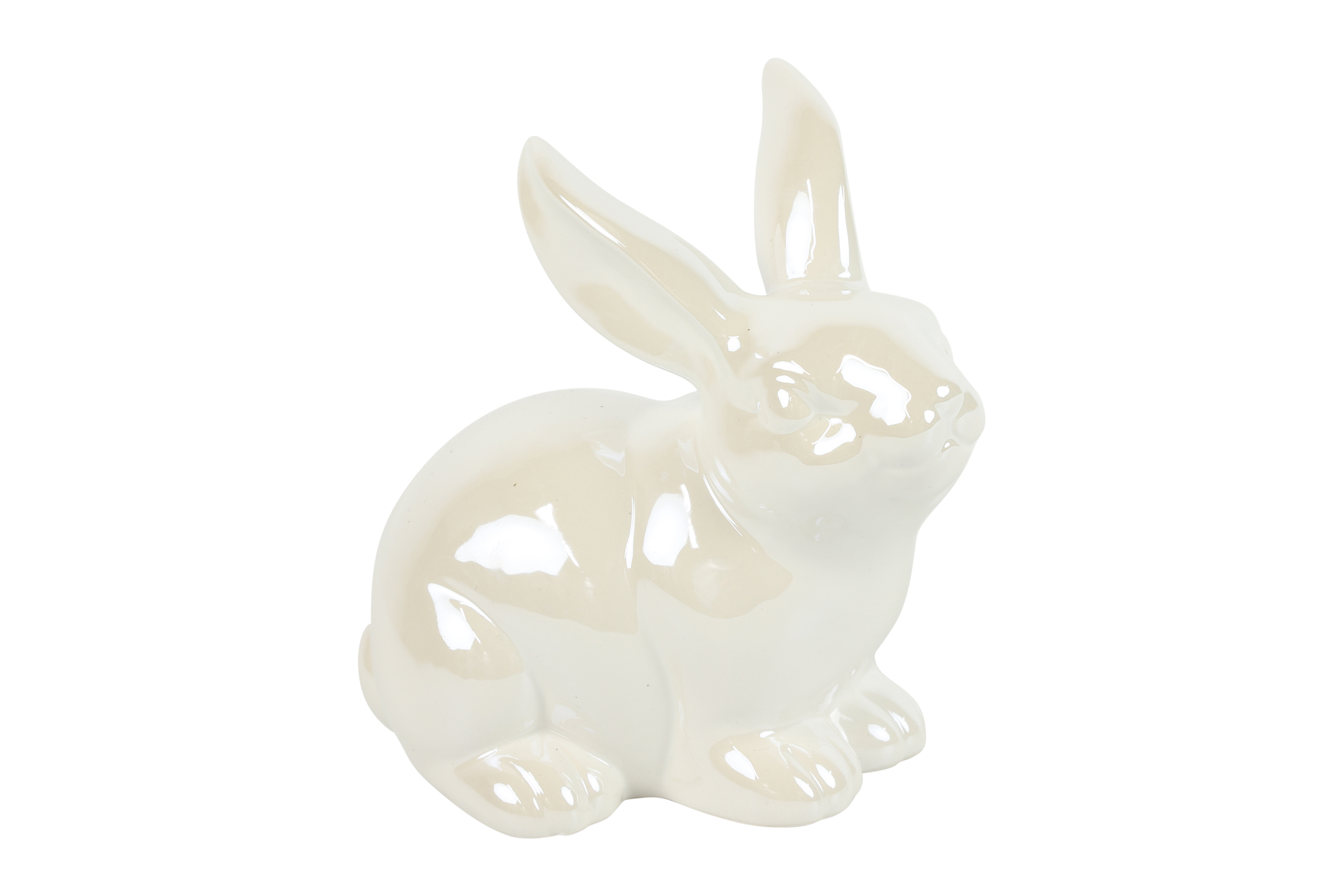 Hare Sitting Aurora M White Gift