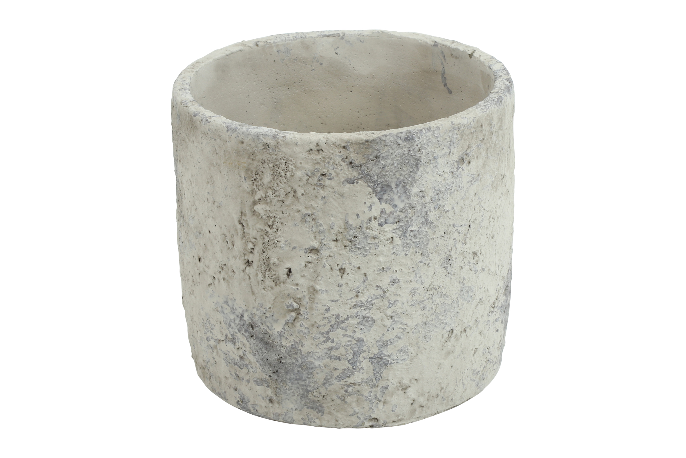 Flowerpot Rd Bas L Grey Gift