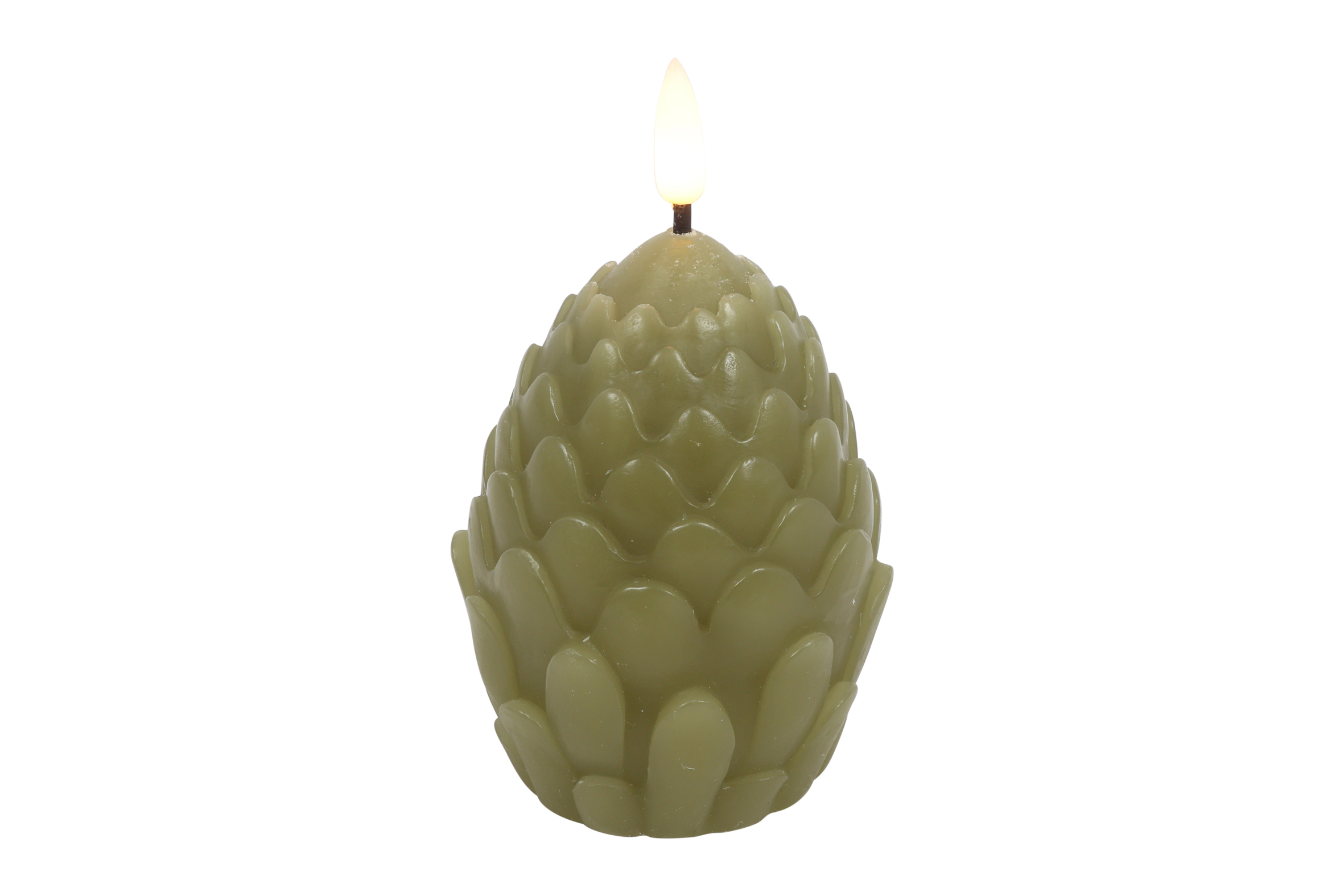 Led Candle Artichoke S Green Gift