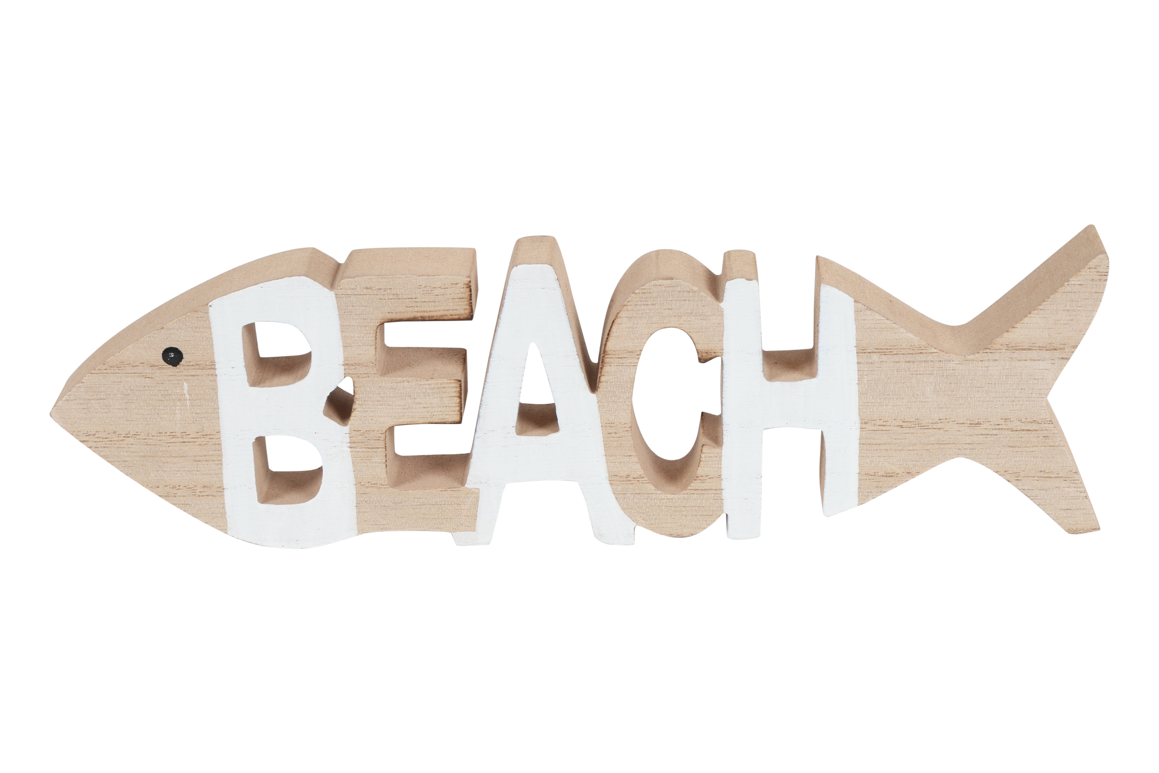 Fish Beach S Natural/white Gift