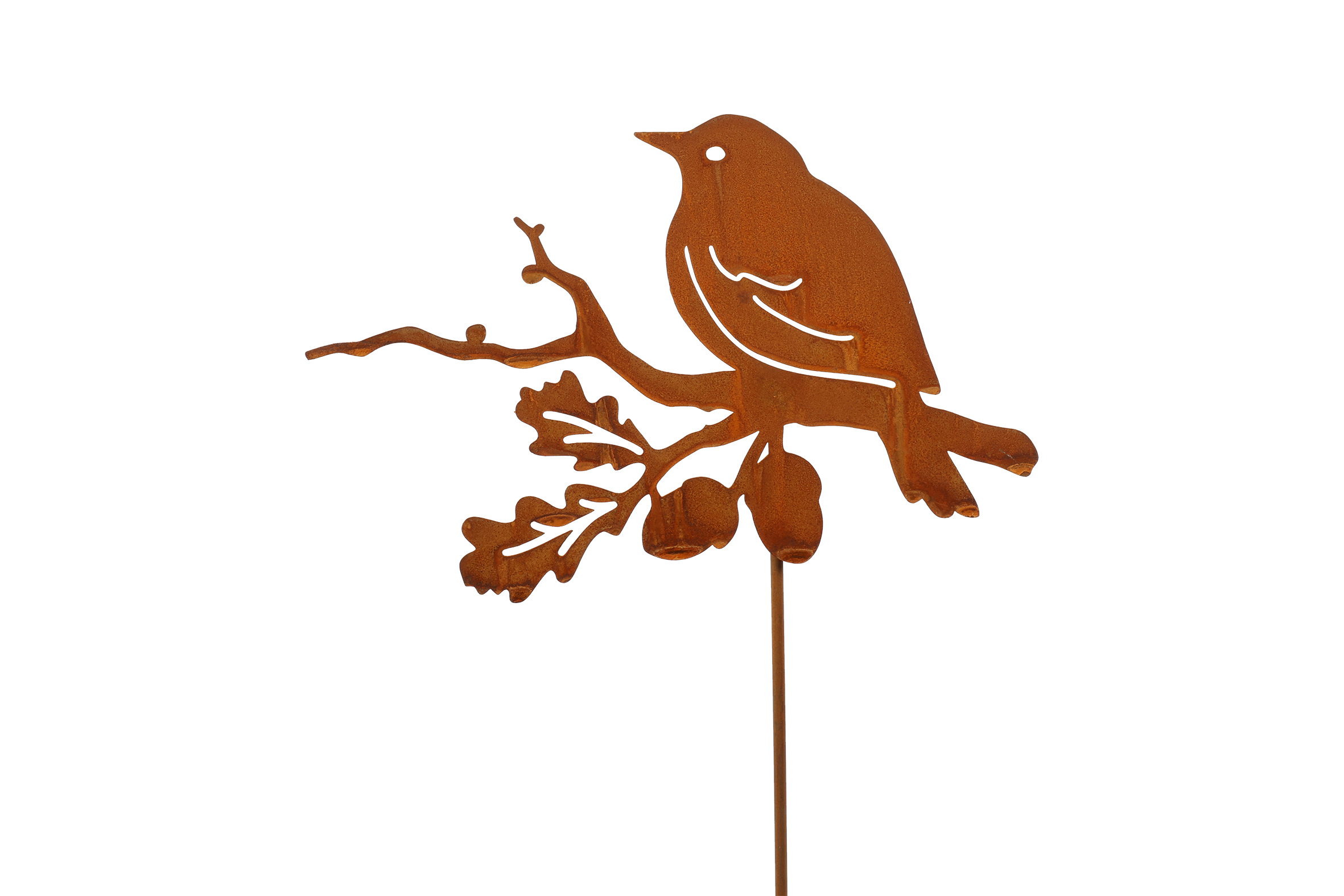 Gardenstick Bird Branch S Rusty Gift