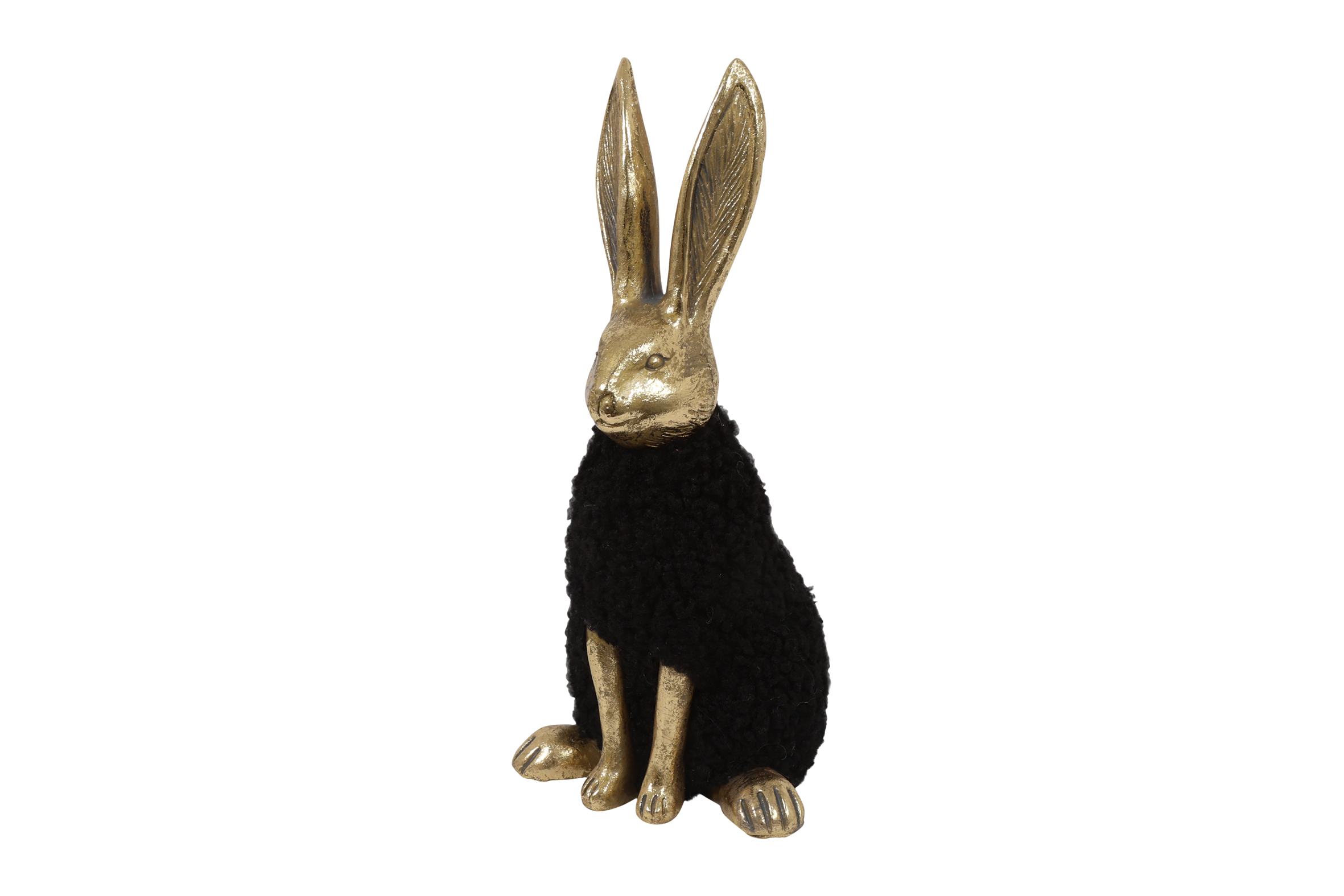 Hare Sitting S Black Gift