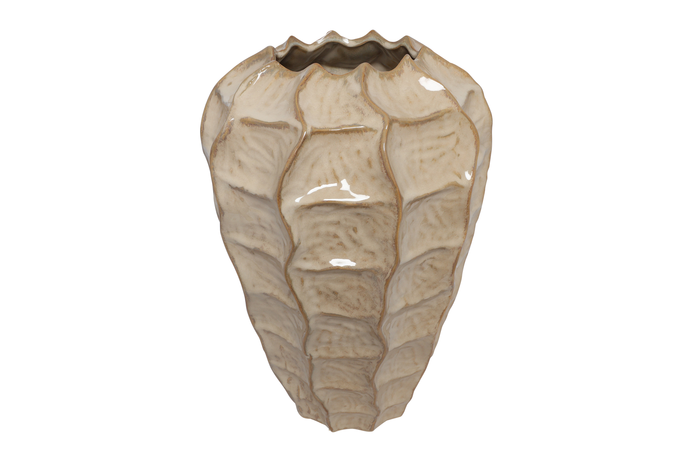 Vase Rialto M Beige Gift