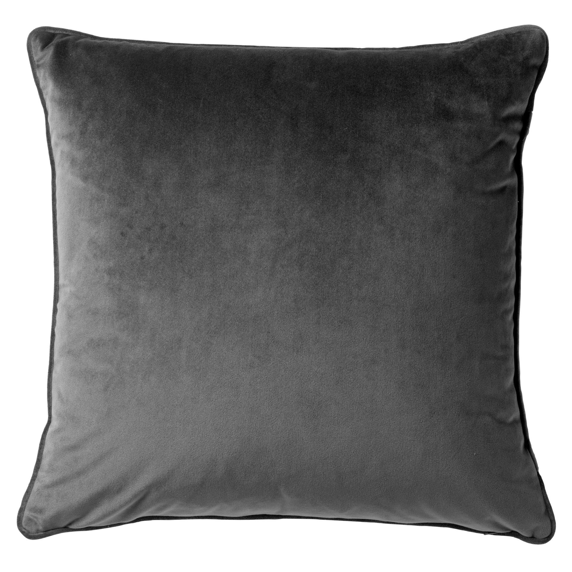 Finn 45x45cm Charcoal Gray Cushion Cover Gift