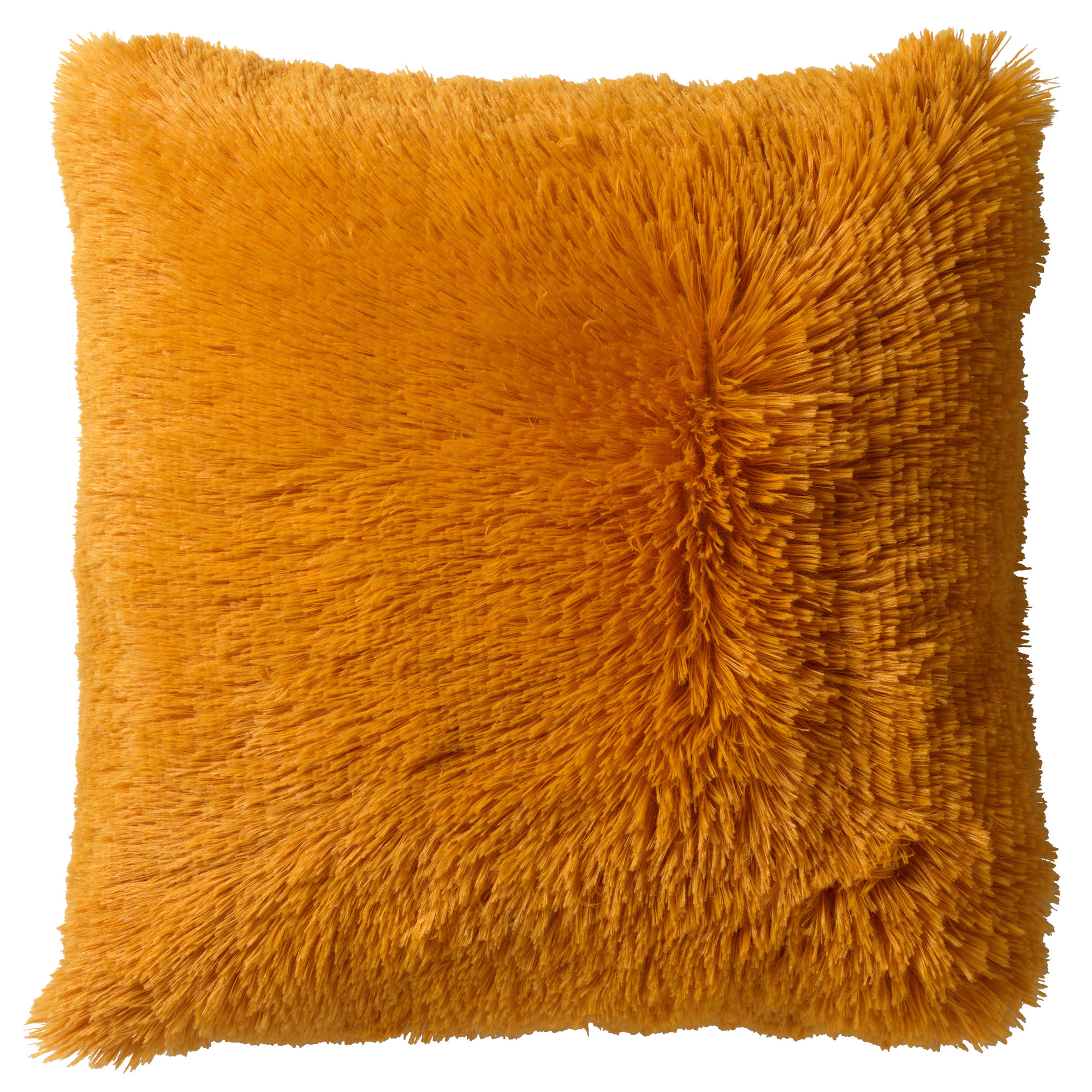 Fluffy 45x45cm Golden Glow Cushion Cover Gift