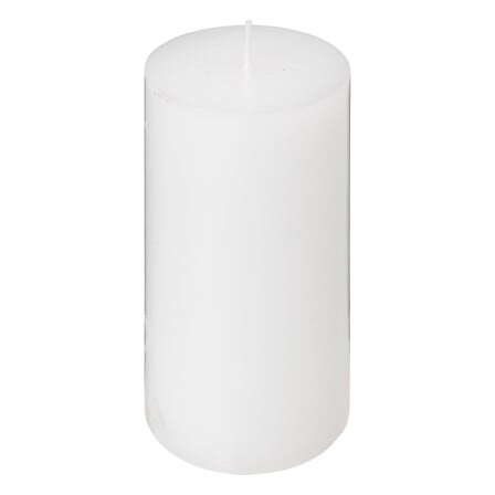 Ss25 Many White Round Candle 7x13cm Gift