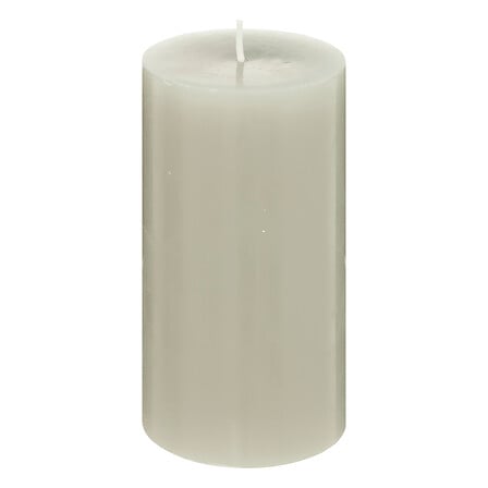 Ss25 Hugo Grey Round Candle 7x13cm Gift