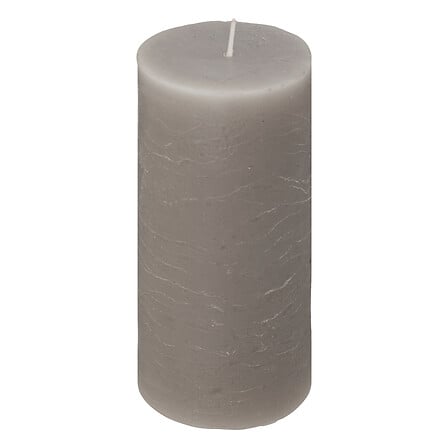 Ss25 Olia D.grey Round Candle 6.8x14cm Gift