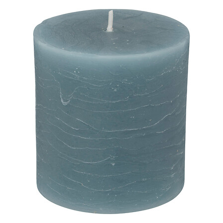 Ss25 Olia Blue Round Candle 6.7x7cm Gift