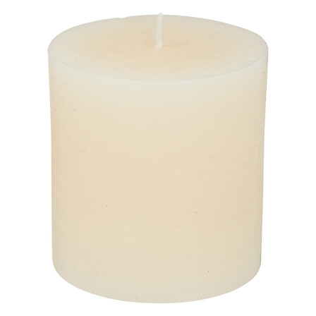 Ss25 Olia Ivory Round Candle 6.7x7cm Gift