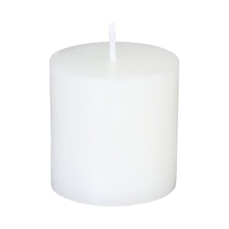 Ss25 Set Of 4 Olia White  Votive Candle D4.5cm Gift