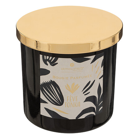 Ss25 Glass Candle 400g Tonka Bean Gift