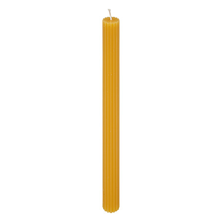 Ss25 Demi Yellow Dinner Candle H26cm Gift