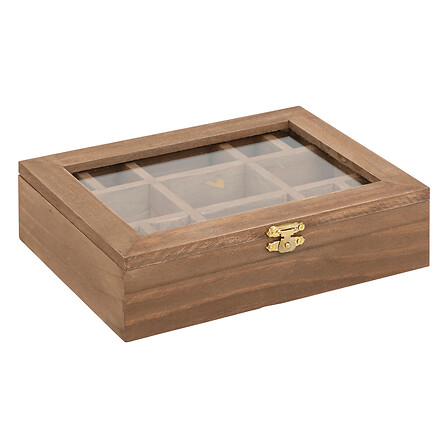 Ss25 Flo Wood Jewelry Box L20cm Gift