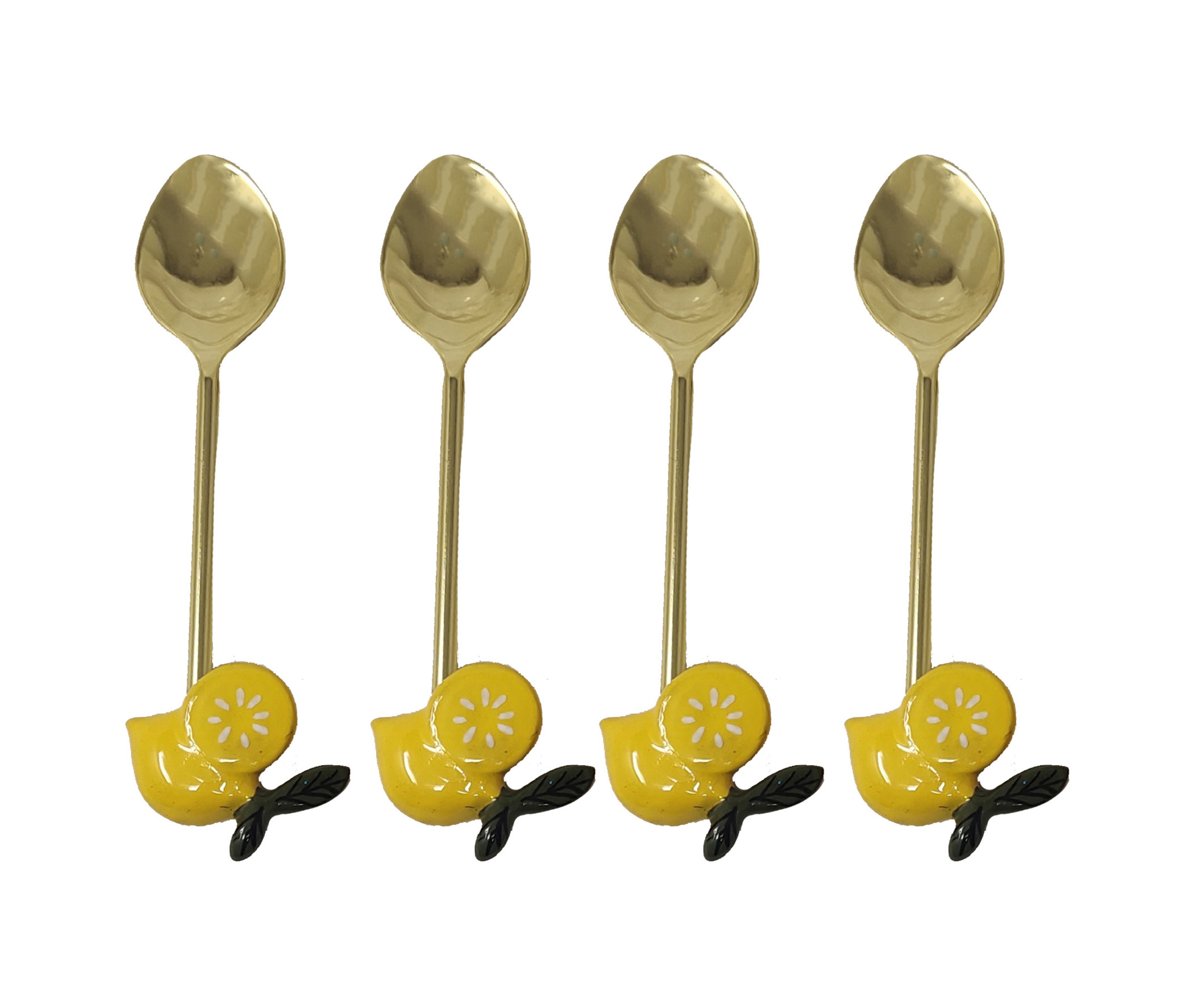 Ss25 Set Of 4 Lemon Spoons Gift