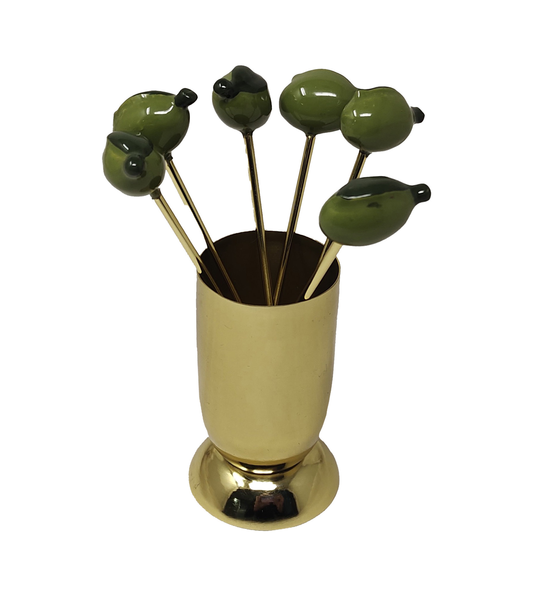 Ss25 Set Of 6  Olive Picks Gift