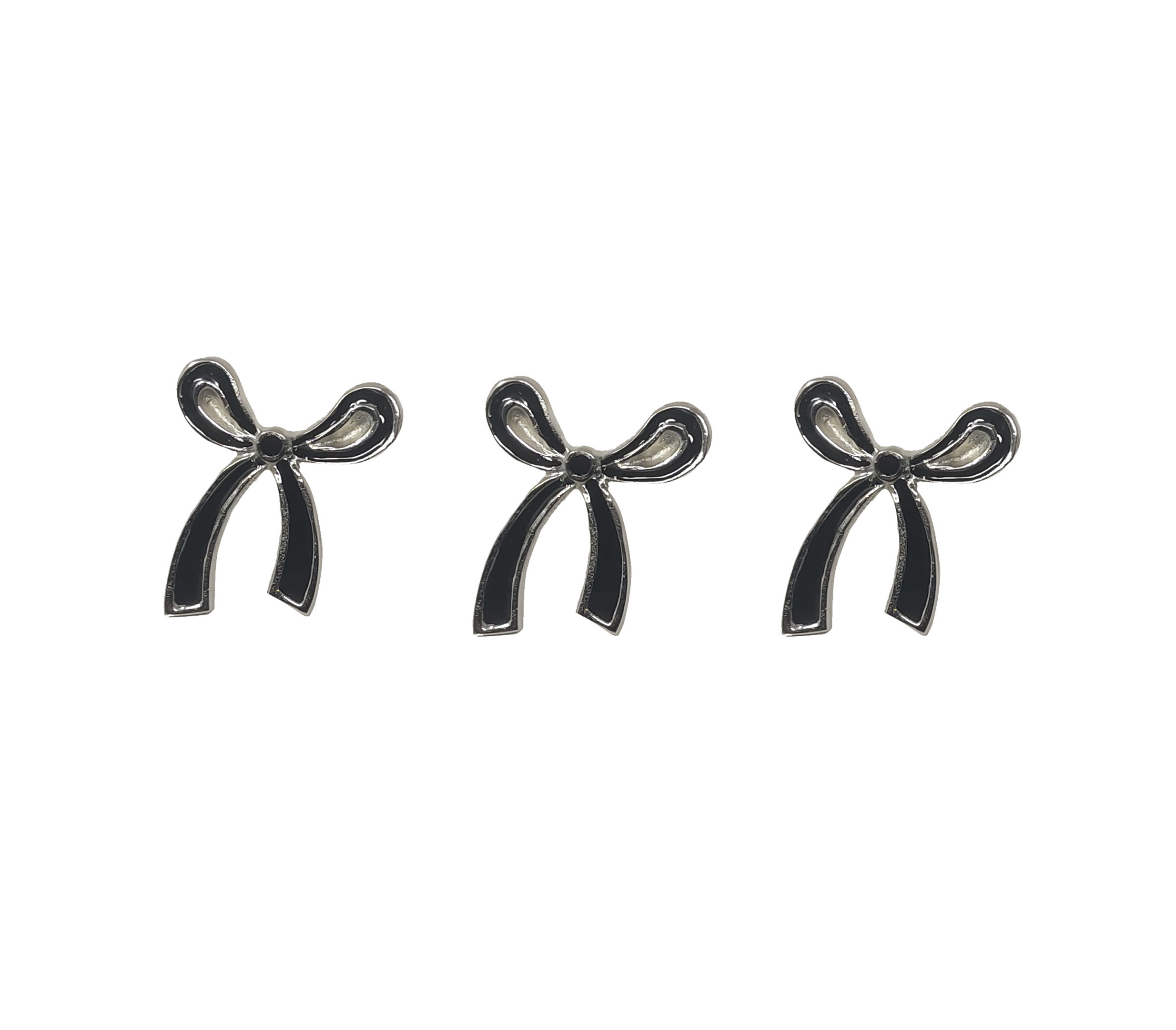 Aw25 Bow Candle Pins Set/3 Gift