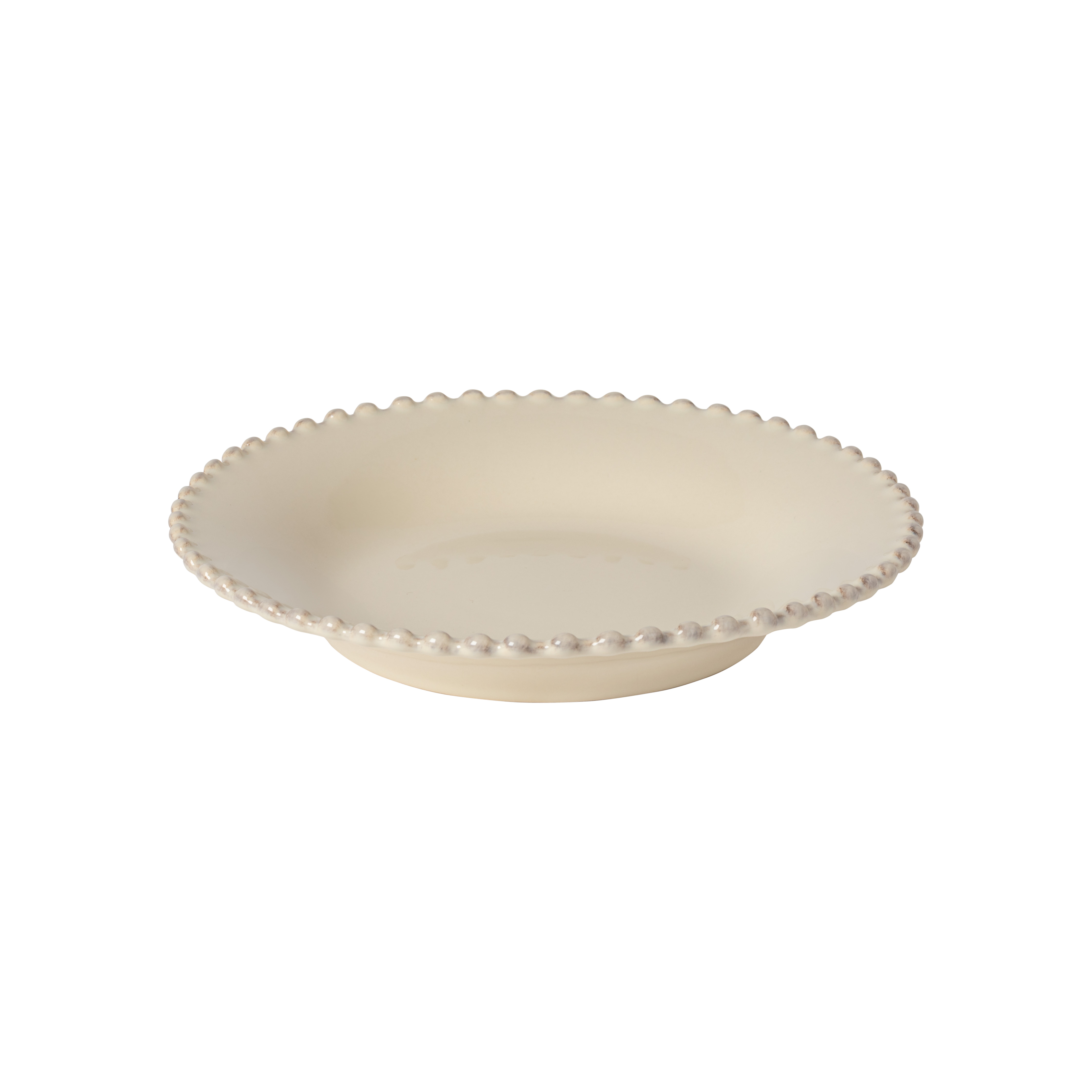 Pearl Cream Soup/pasta Plate 24cm Gift