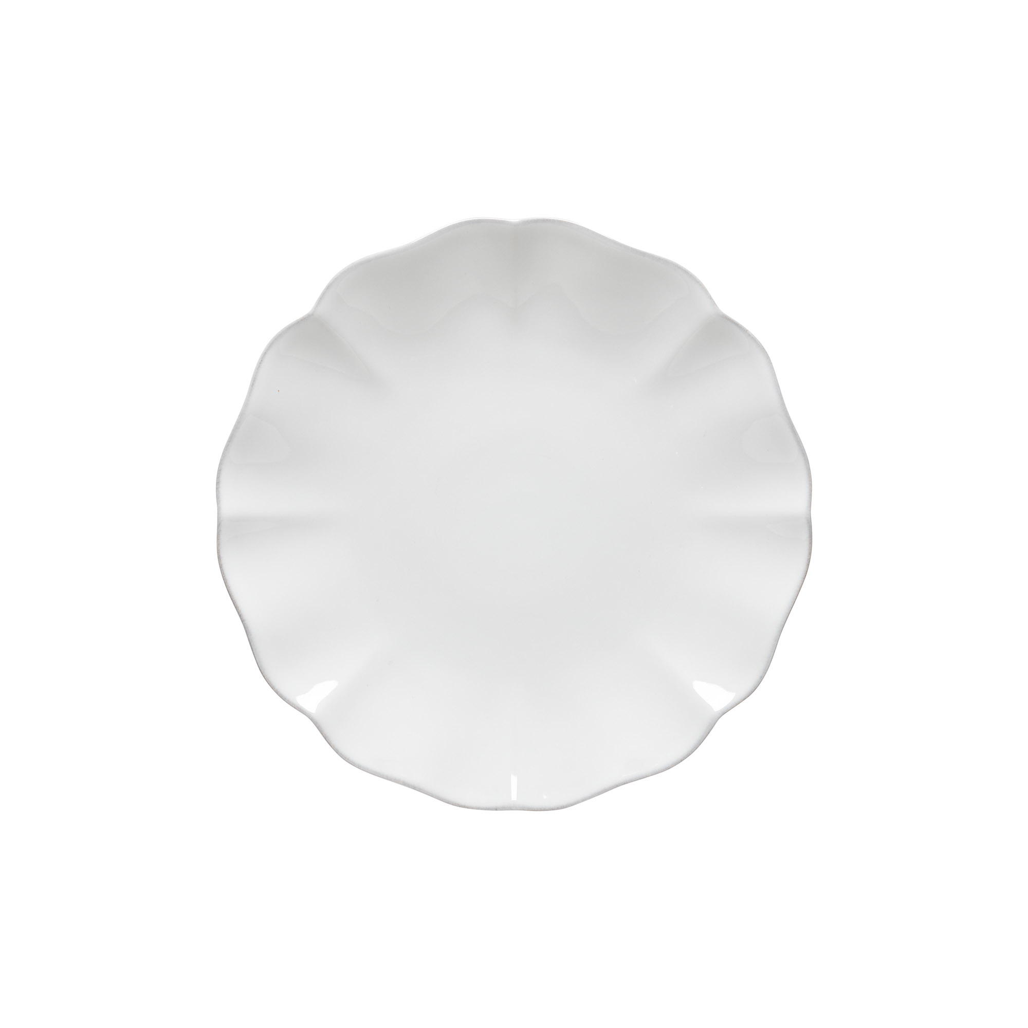 Rosa White Dinner Plate 25cm Gift