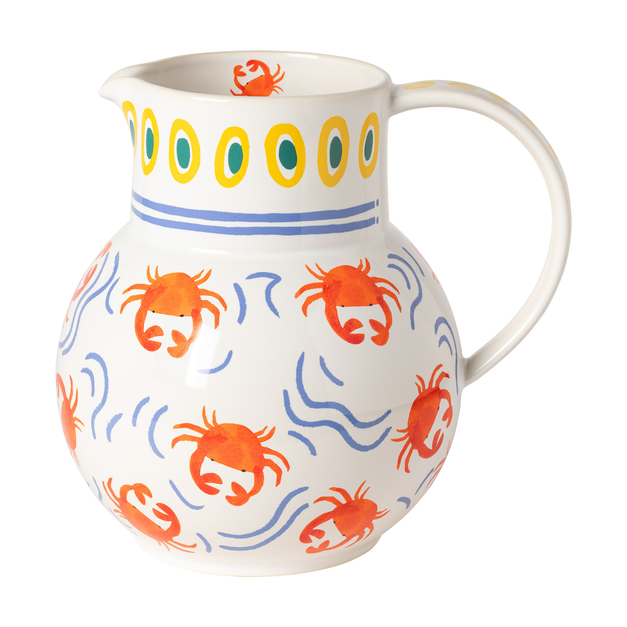 Summer Bliss Crab Pitcher 595 Cl Gift