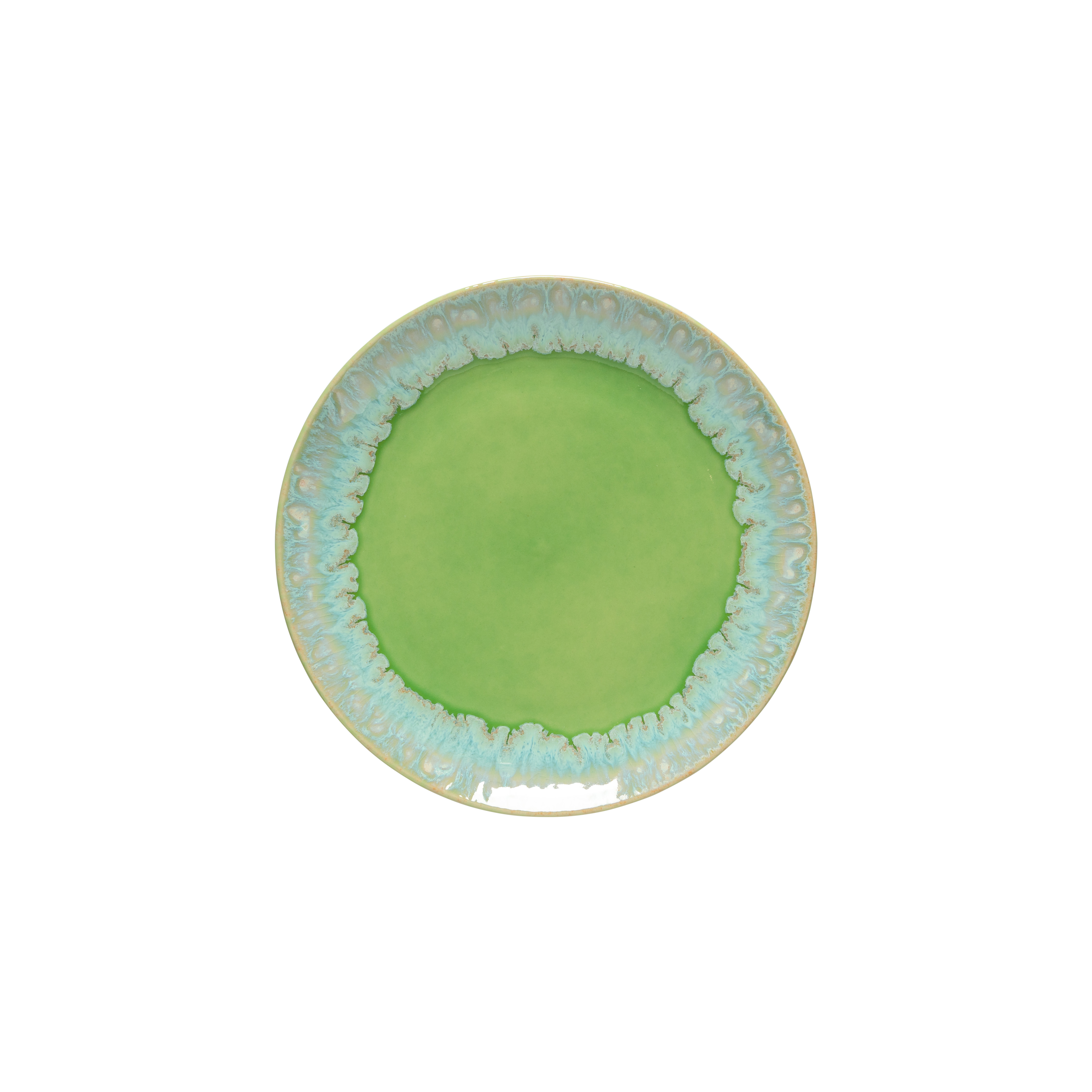 Taormina Lime Green Salad Plate 22cm Gift