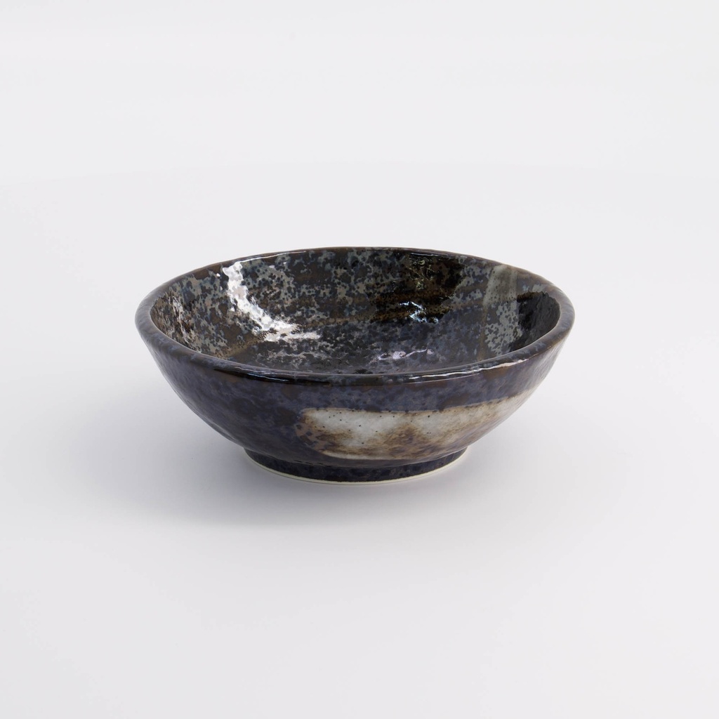 Arahake Bowl 13x4.5cm 250ml Bk/br 21427 6/72 Gift