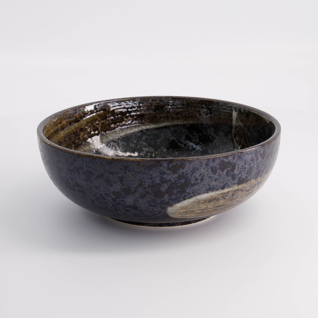 Arahake Tayo Bowl 19.7x7cm 1200ml Bk/br 21434 3/24 Gift