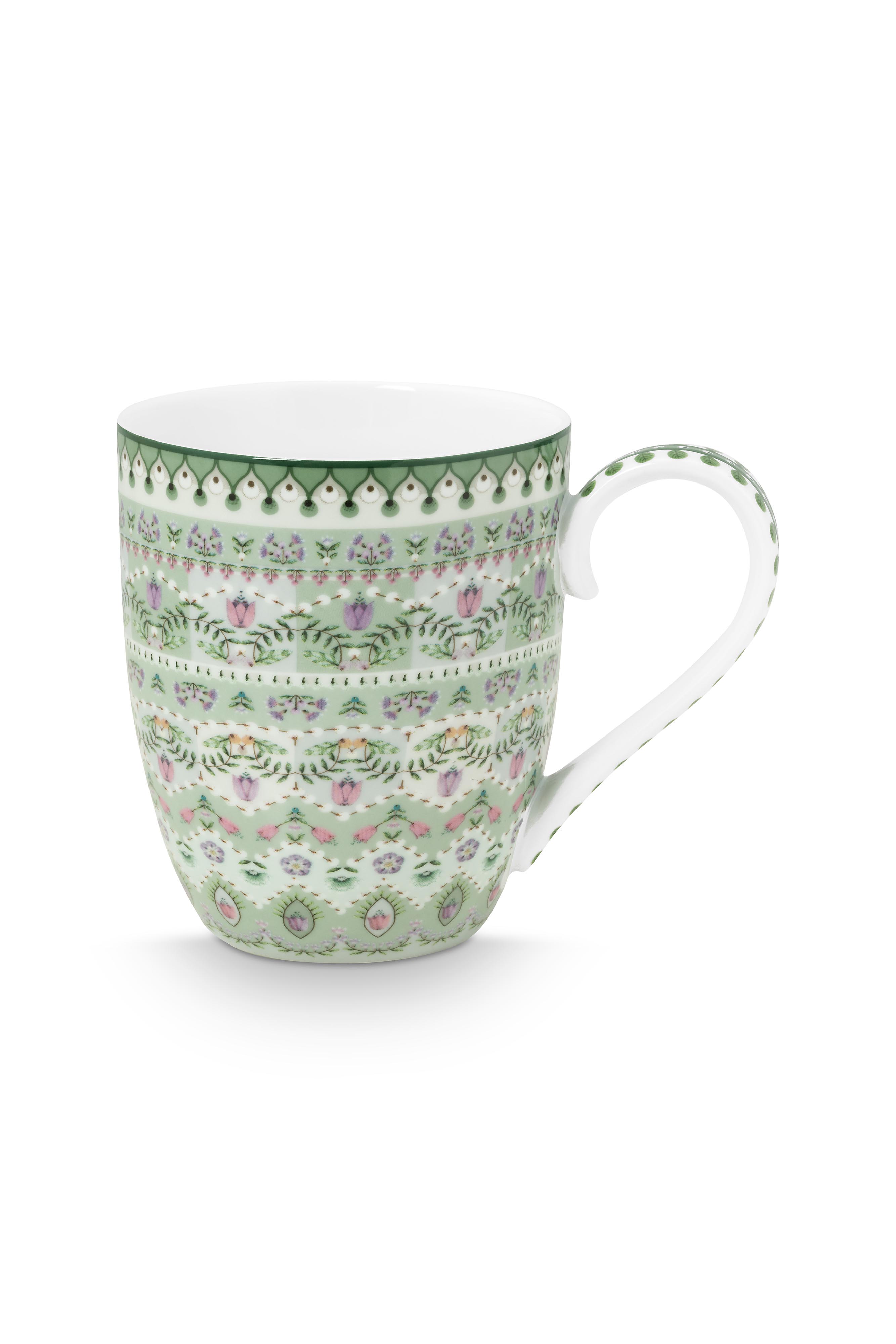 Mug Xl Lily & Lotus Moon Delight Light Green 450ml Gift