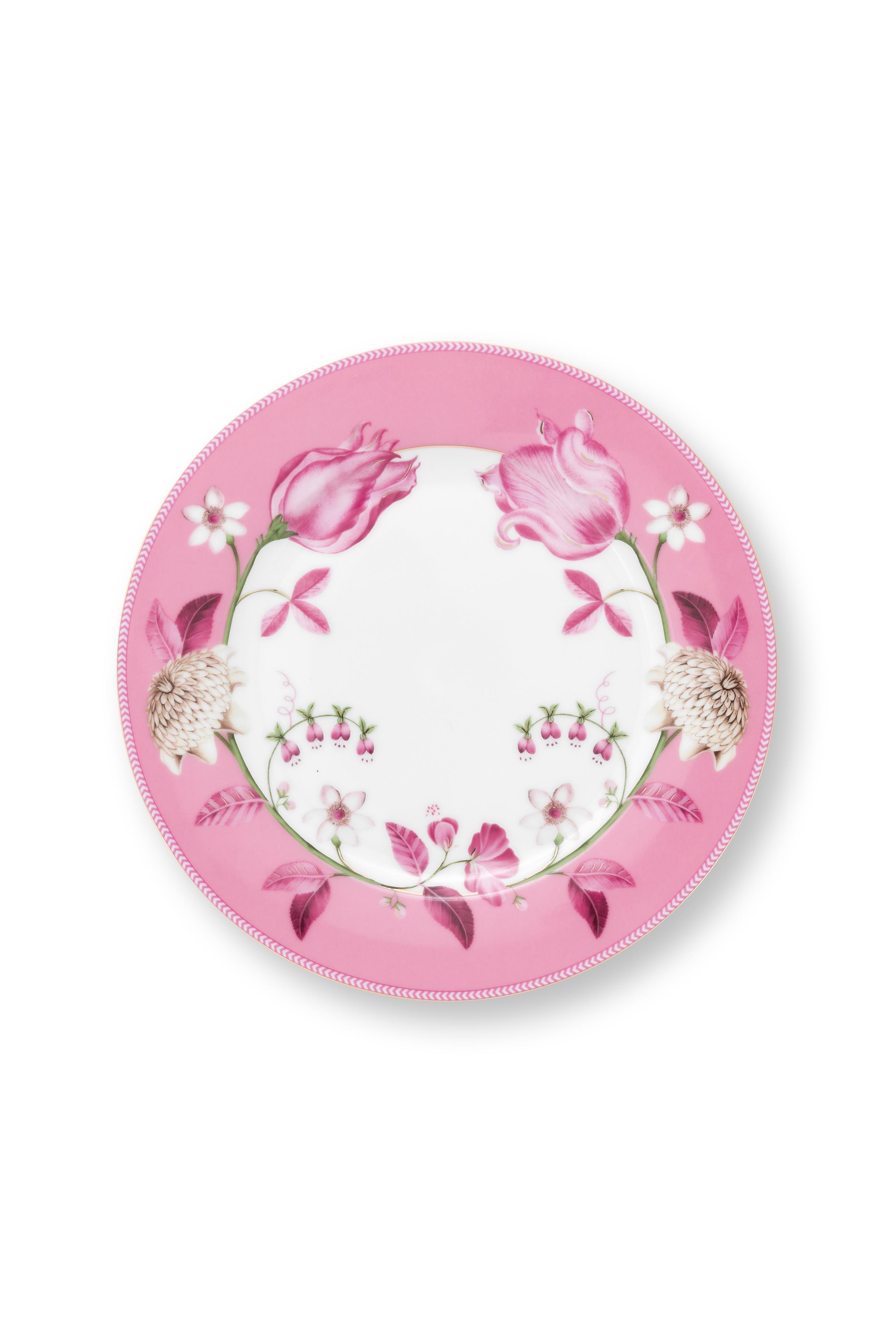 Plate Jolie Tulip Pink 23cm Gift