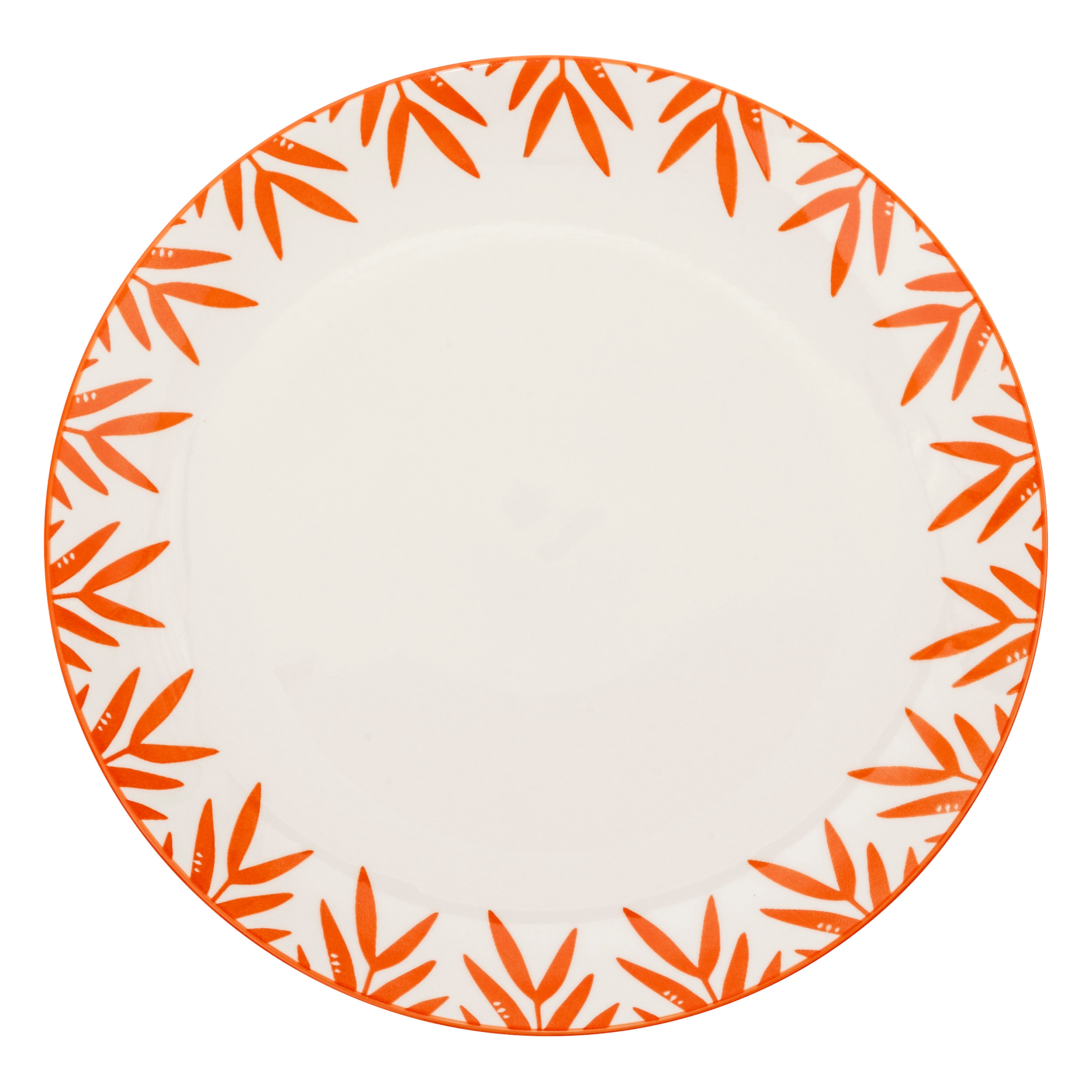 Yucatan Flat Plate D27  White Porcelain Gift