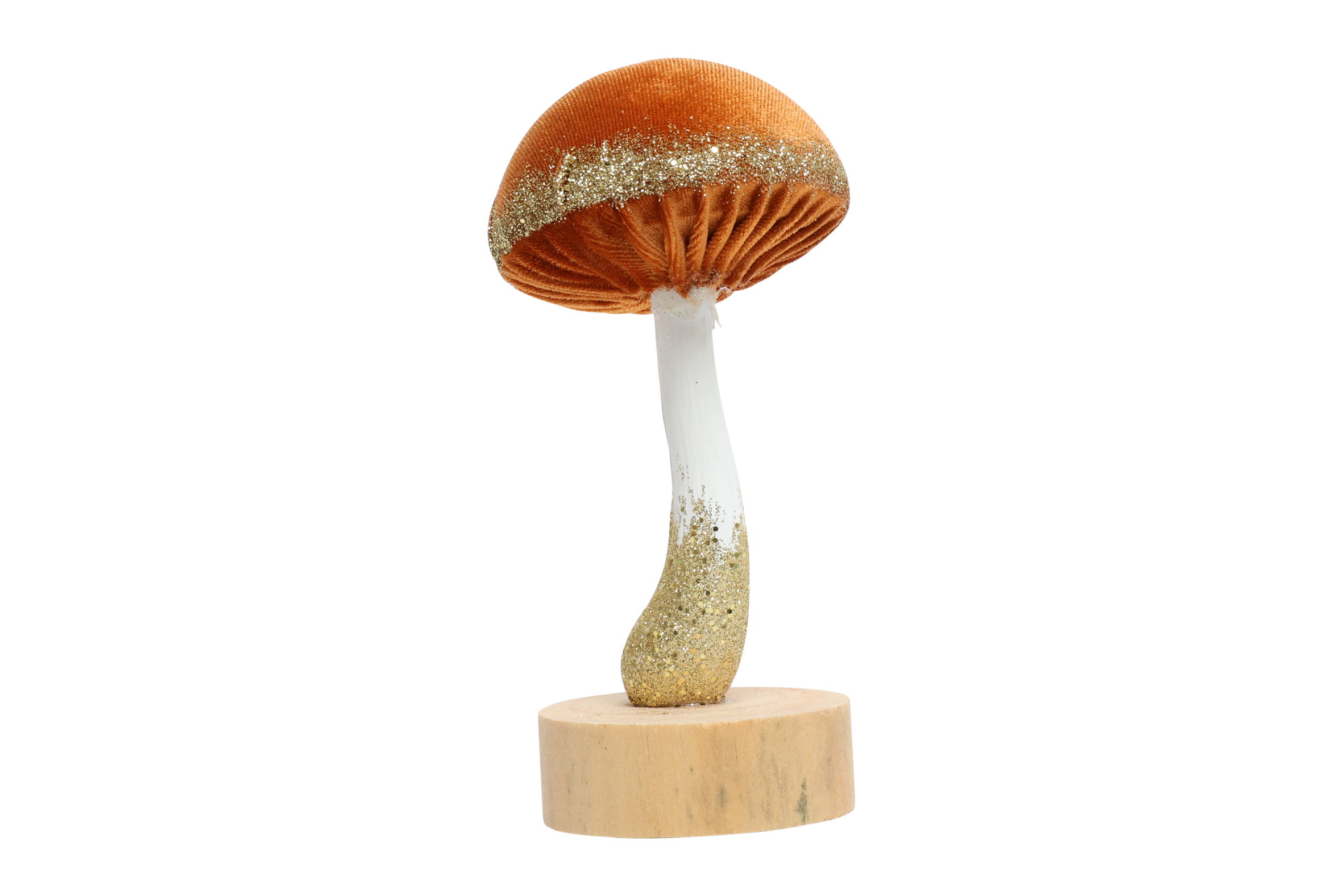 Ornament Mushroom Pejo M Orange Gift