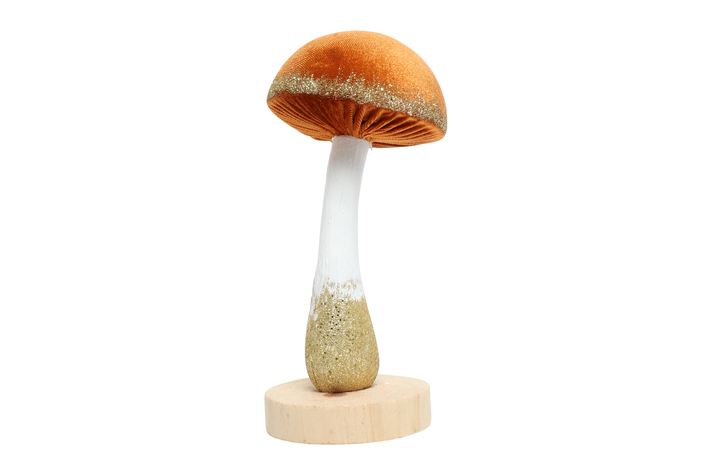 Ornament Mushroom Pejo L Orange Gift