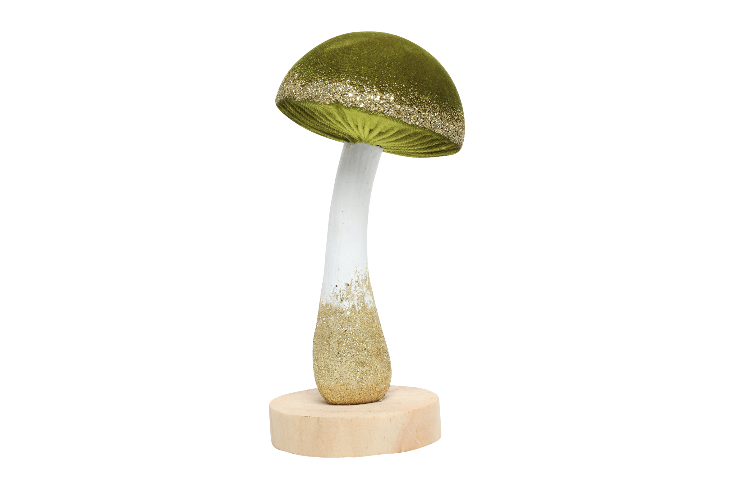 Ornament Mushroom Pejo L Green Gift