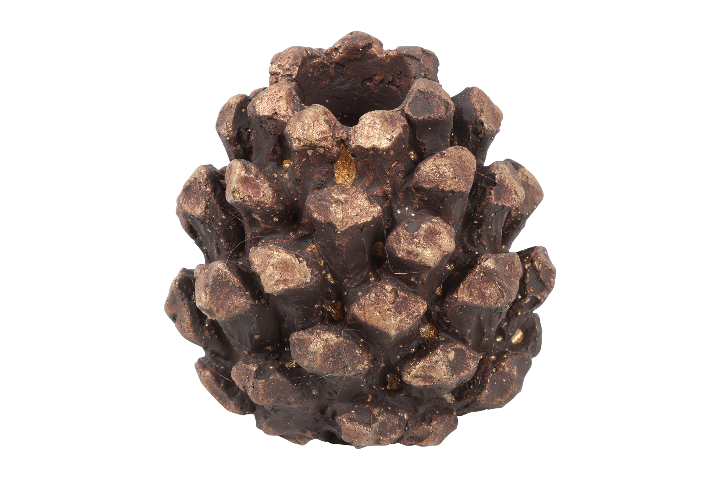 Candle Pine Cone S Brown Gift