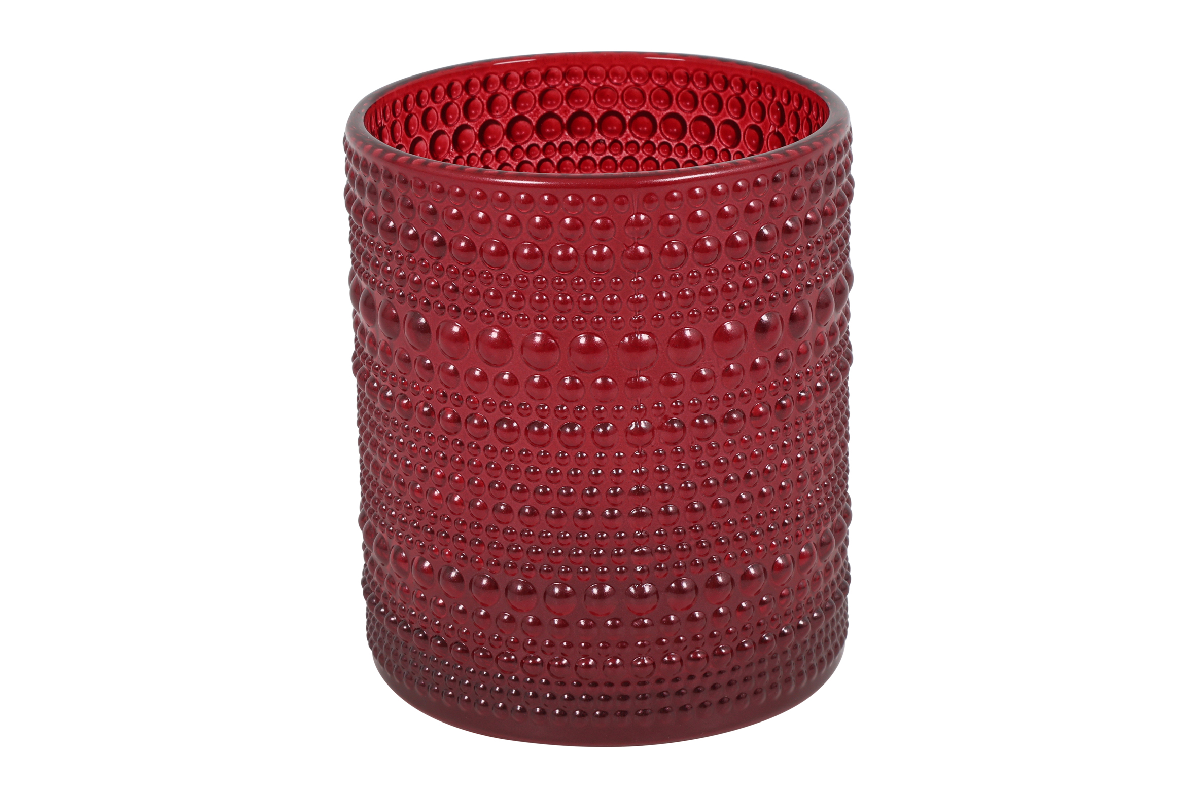 Tealight Rd Dots L Red Gift