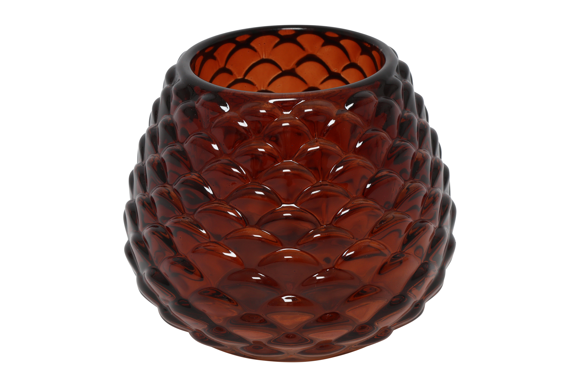 Tealight Pinecone Traun L L.brown Gift