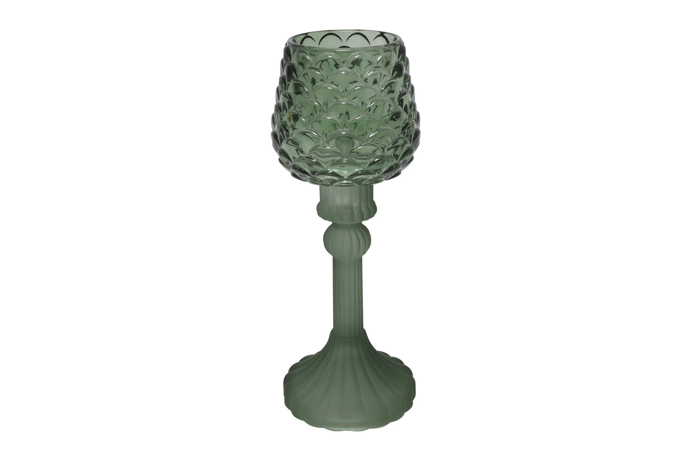 Tealight Pinecone Trauny M Green Gift