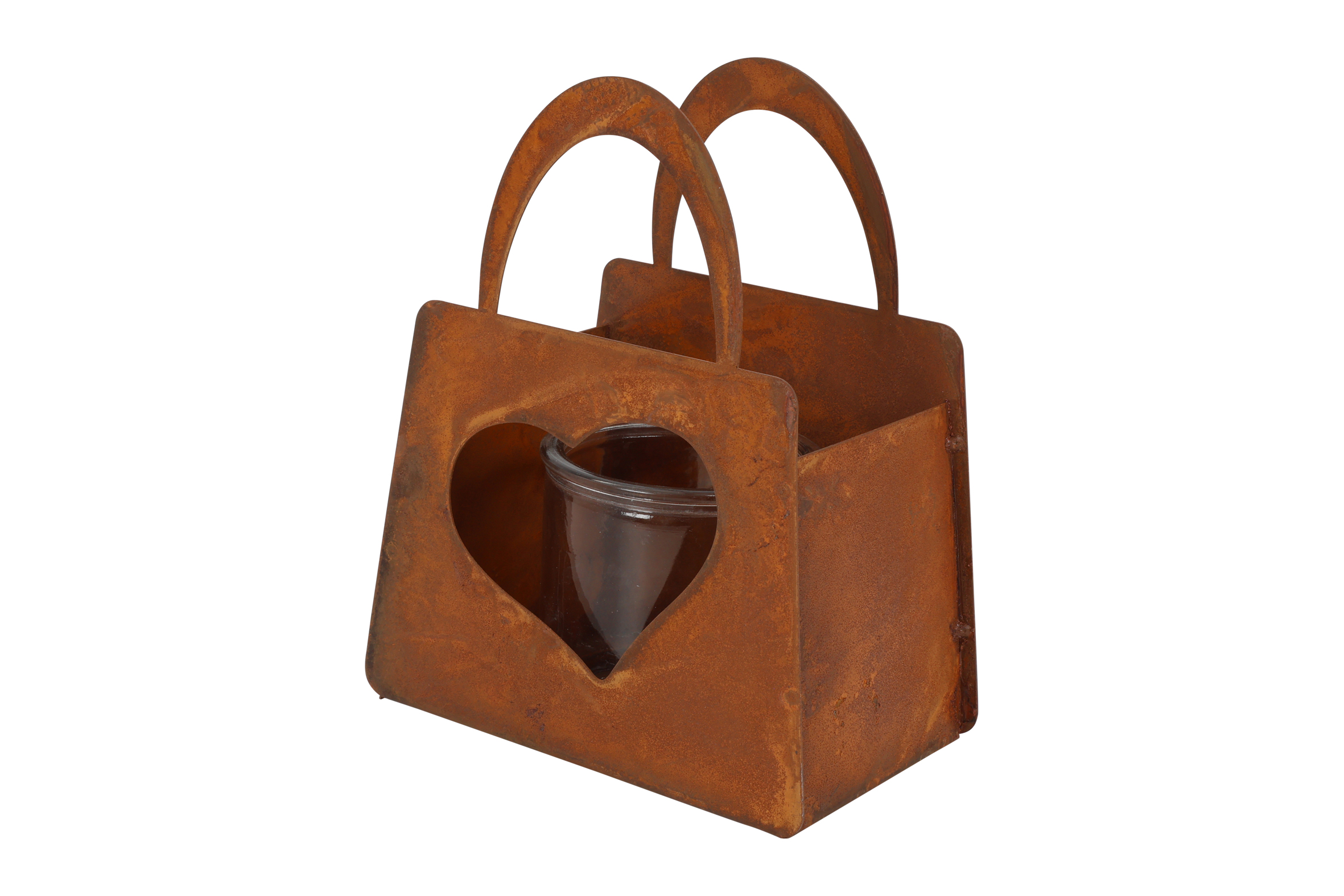 Candle Heart Bag S Rusty Gift