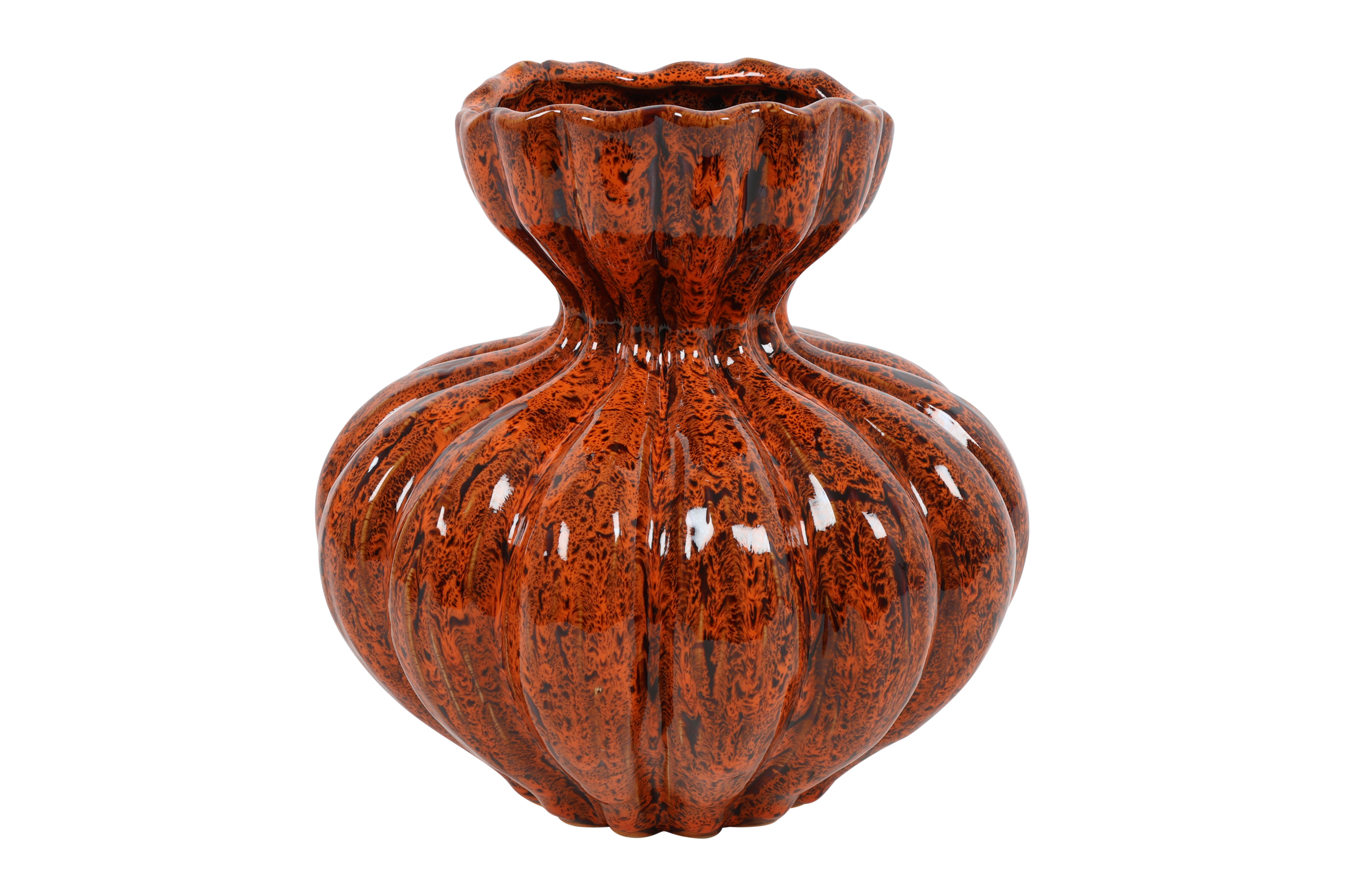 Vase Rd Maram M Orange Gift